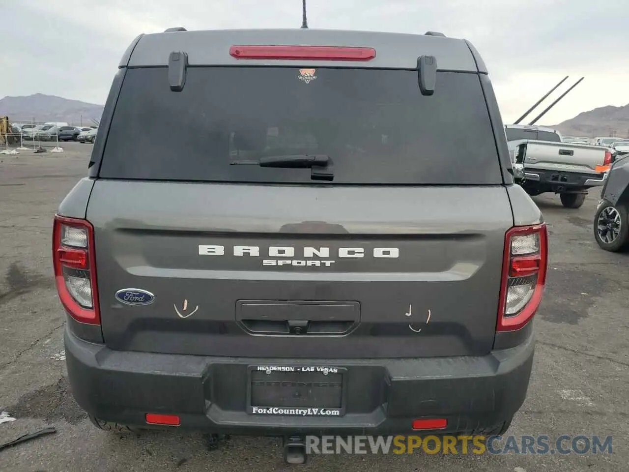 6 Photograph of a damaged car 3FMCR9D94NRE23229 FORD BRONCO 2022