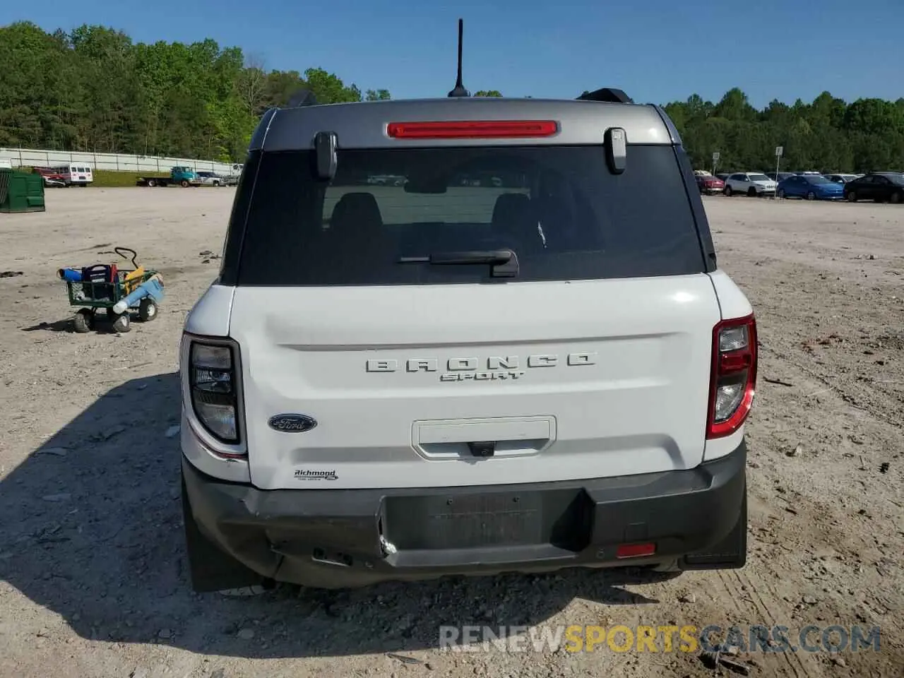 6 Фотография поврежденного автомобиля 3FMCR9D95NRD00331 FORD BRONCO 2022