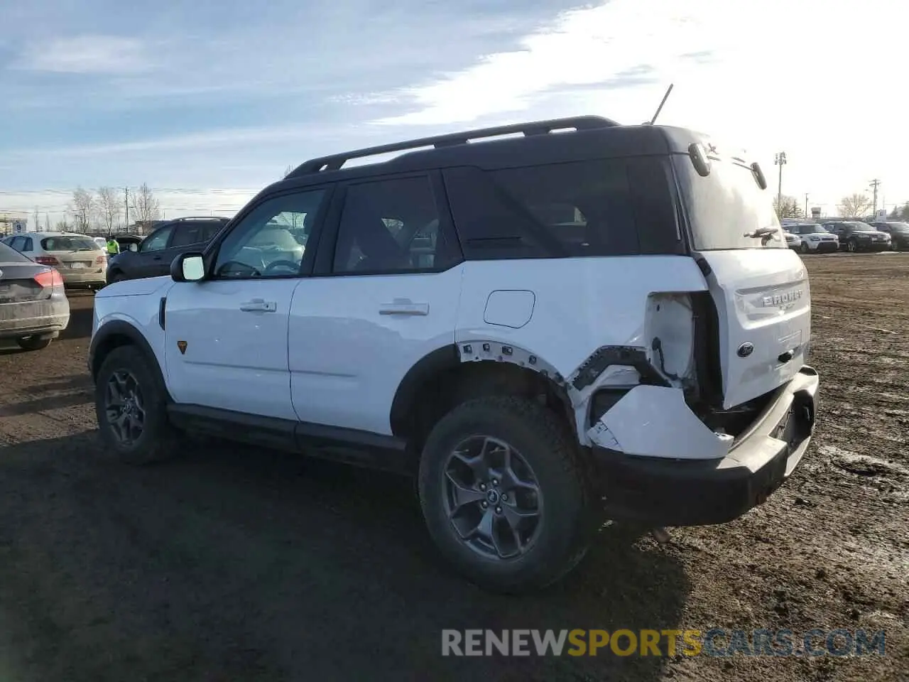 2 Photograph of a damaged car 3FMCR9D95NRE23787 FORD BRONCO 2022