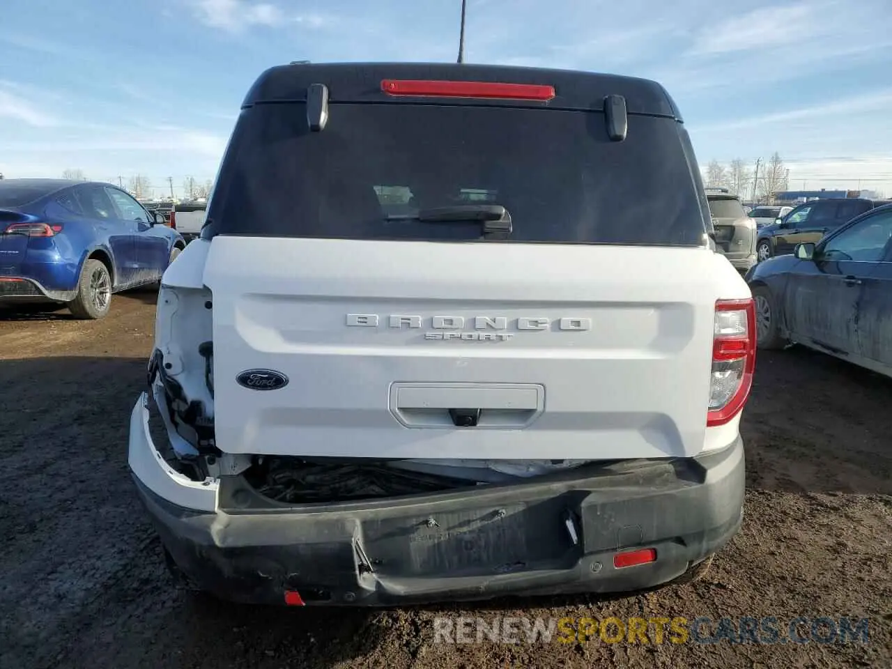 6 Photograph of a damaged car 3FMCR9D95NRE23787 FORD BRONCO 2022