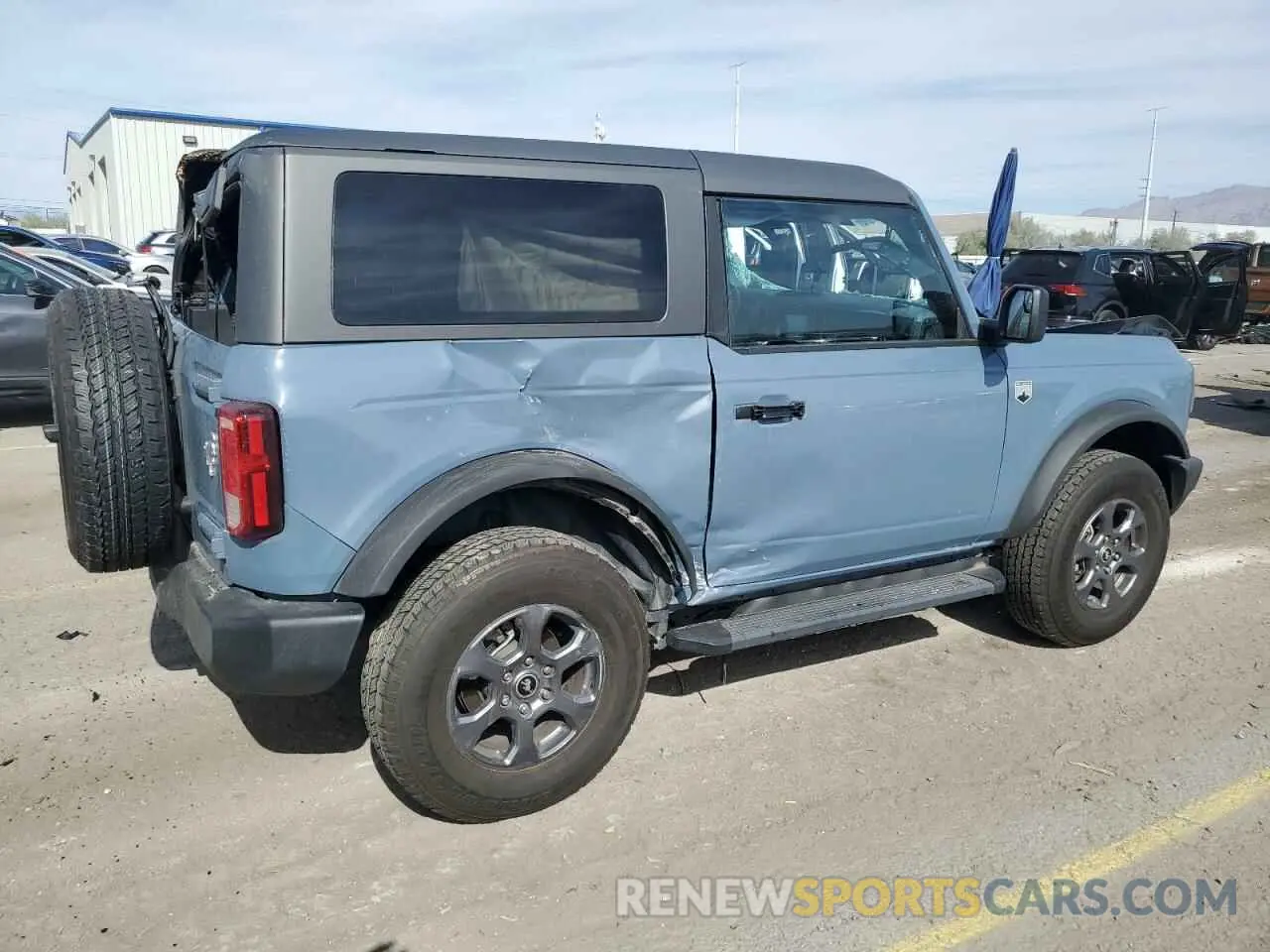 3 Фотография поврежденного автомобиля 1FMDE5AH6PLB63177 FORD BRONCO 2023
