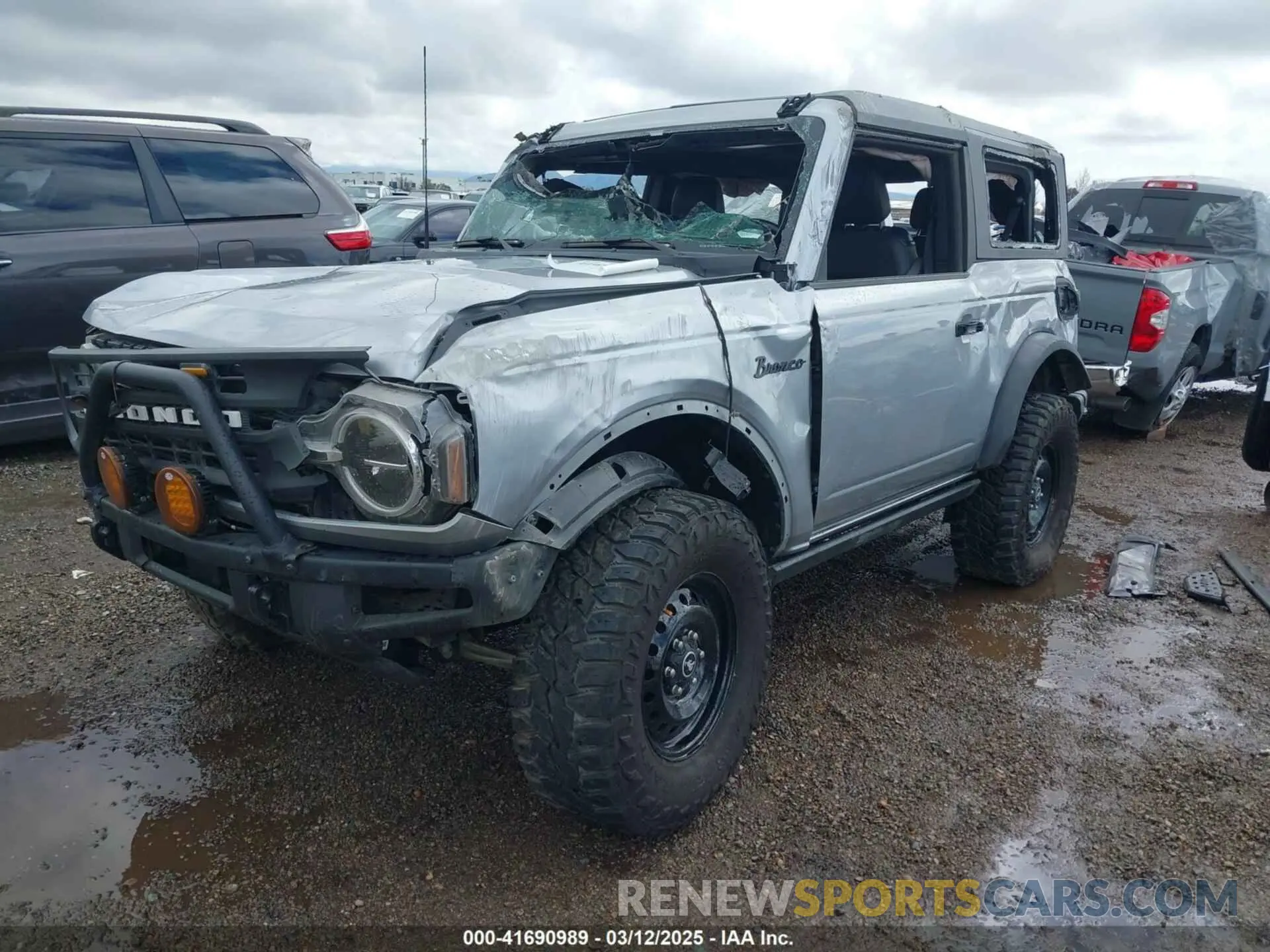 2 Фотография поврежденного автомобиля 1FMDE5AH9PLA86756 FORD BRONCO 2023