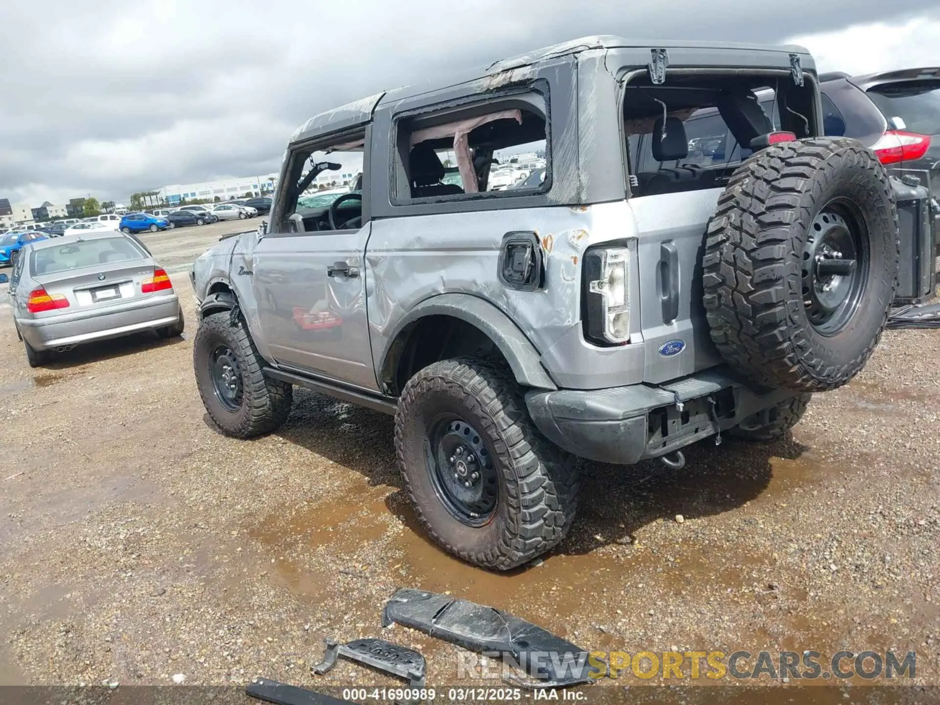 3 Фотография поврежденного автомобиля 1FMDE5AH9PLA86756 FORD BRONCO 2023
