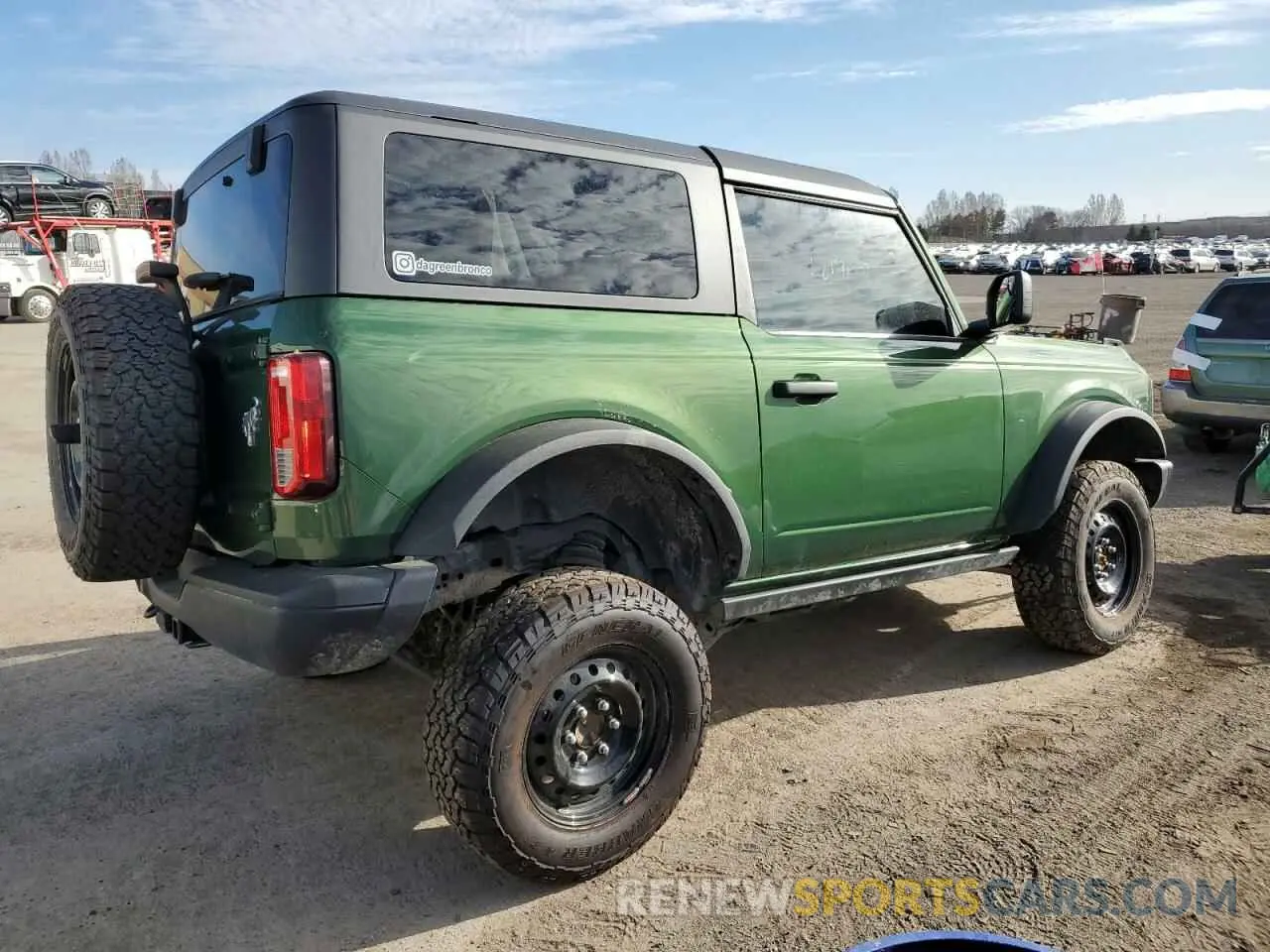 3 Фотография поврежденного автомобиля 1FMDE5AHXPLB36841 FORD BRONCO 2023