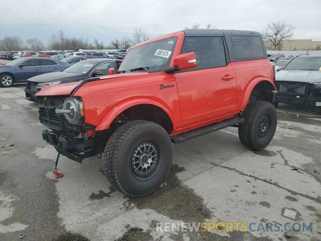 1 Photograph of a damaged car 1FMDE5AHXPLC15412 FORD BRONCO 2023