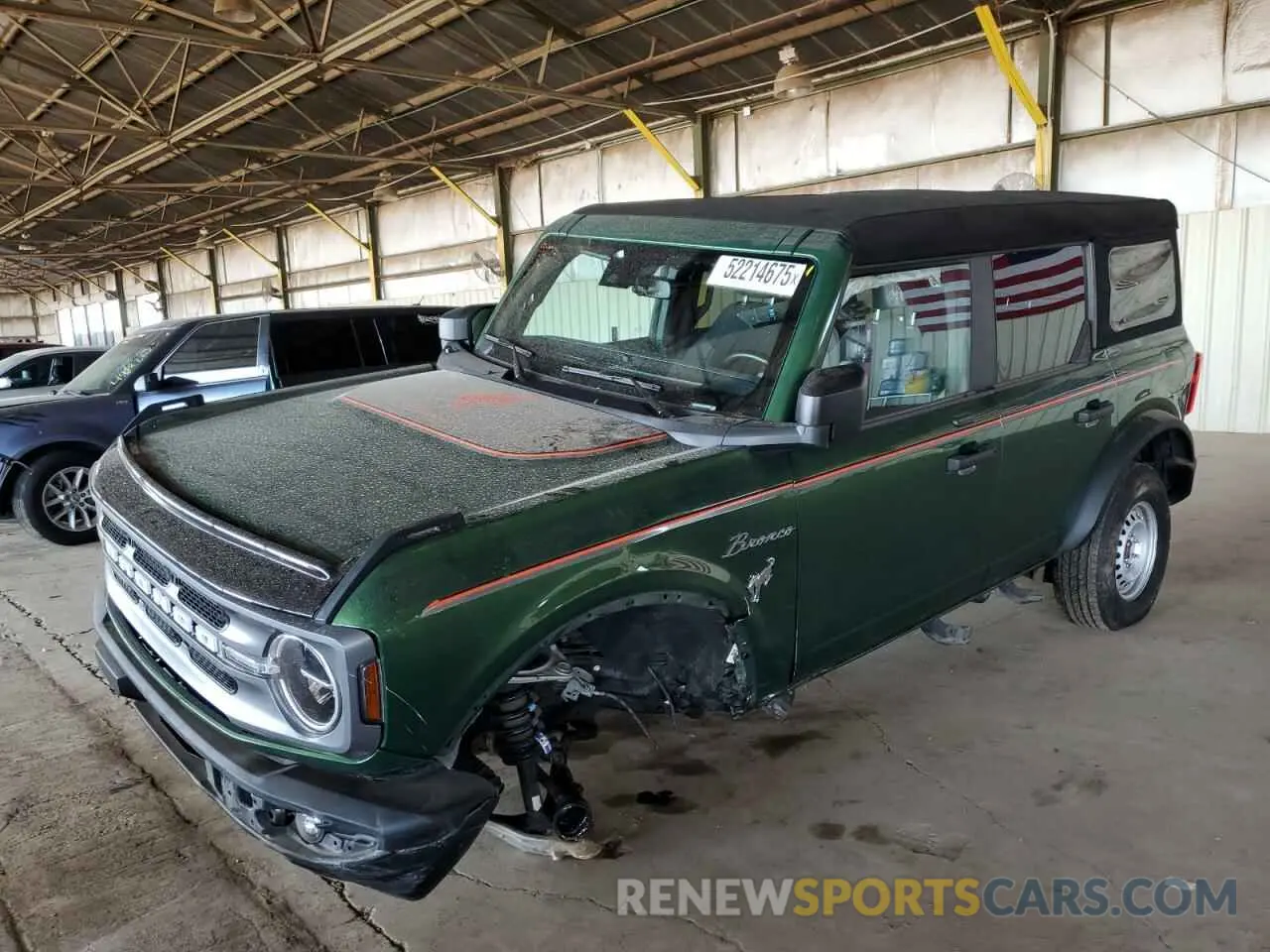 1 Photograph of a damaged car 1FMDE5BH4PLB62480 FORD BRONCO 2023