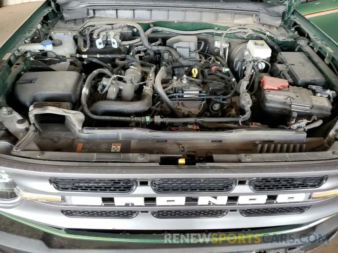 11 Photograph of a damaged car 1FMDE5BH4PLB62480 FORD BRONCO 2023