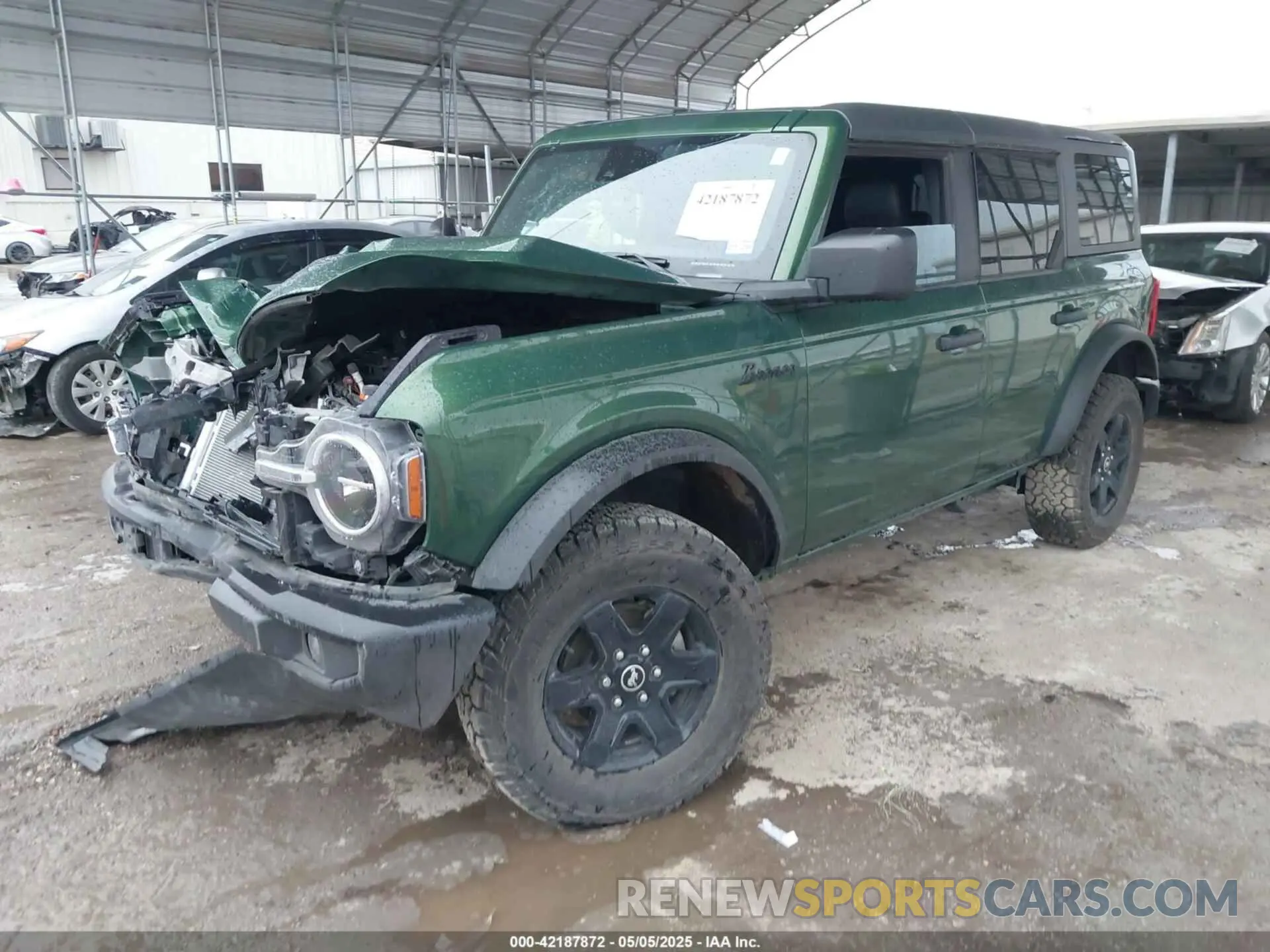 2 Photograph of a damaged car 1FMDE5BH4PLB88500 FORD BRONCO 2023