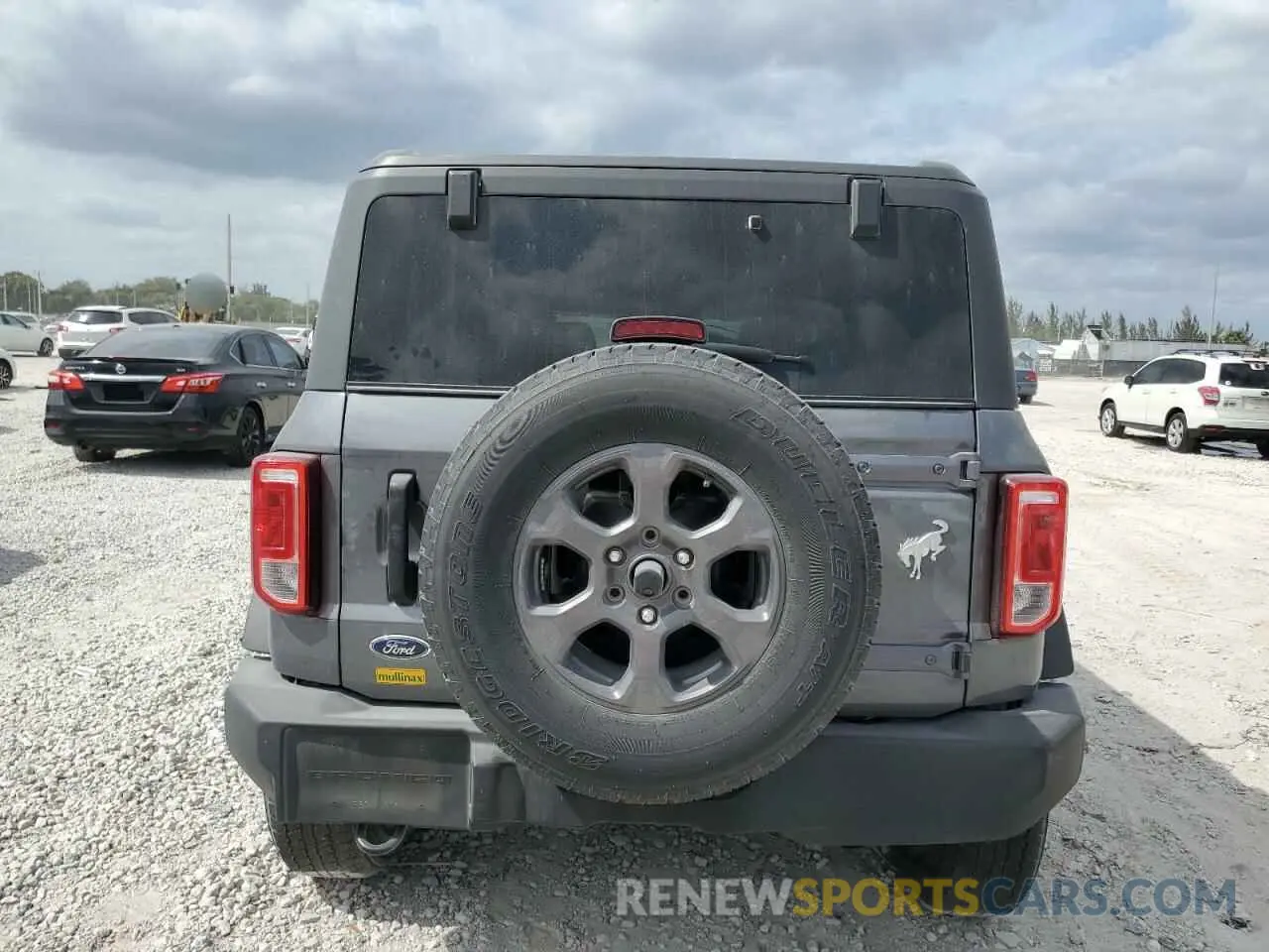 6 Фотография поврежденного автомобиля 1FMDE5BH5PLC06356 FORD BRONCO 2023