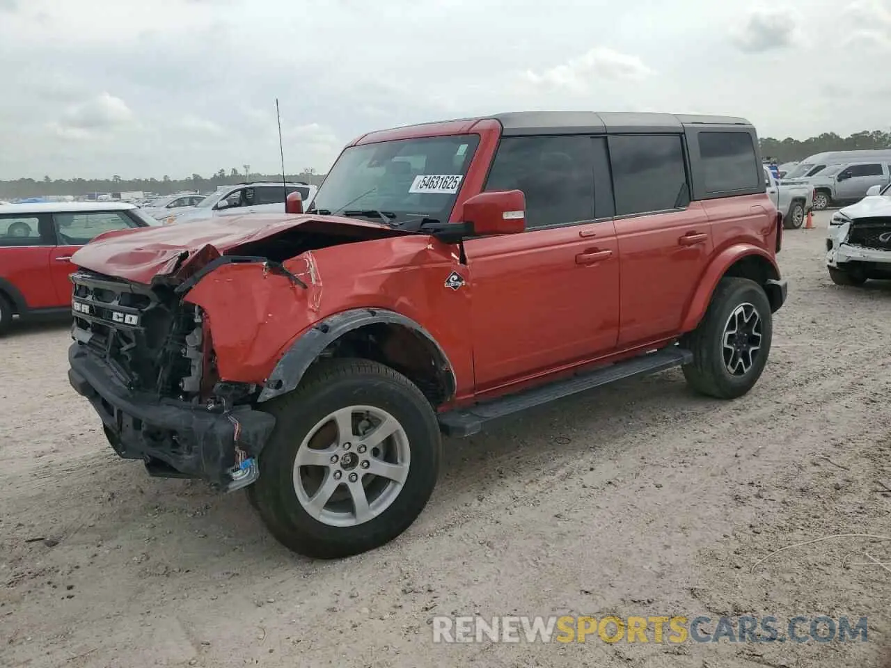 1 Фотография поврежденного автомобиля 1FMDE5BH6PLB57099 FORD BRONCO 2023