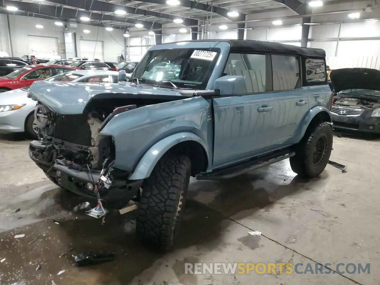 1 Фотография поврежденного автомобиля 1FMDE5DH0PLB18716 FORD BRONCO 2023