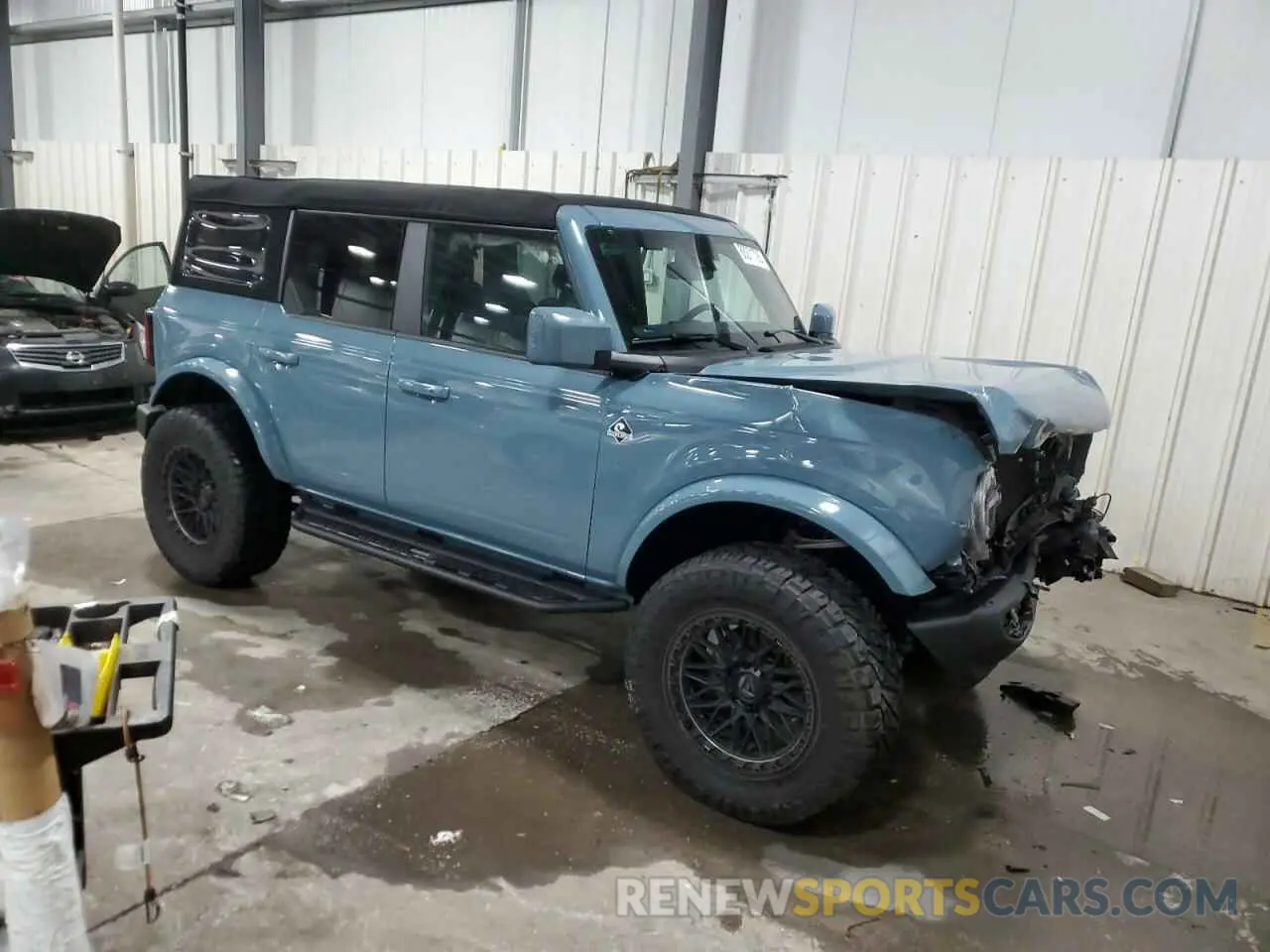 4 Фотография поврежденного автомобиля 1FMDE5DH0PLB18716 FORD BRONCO 2023