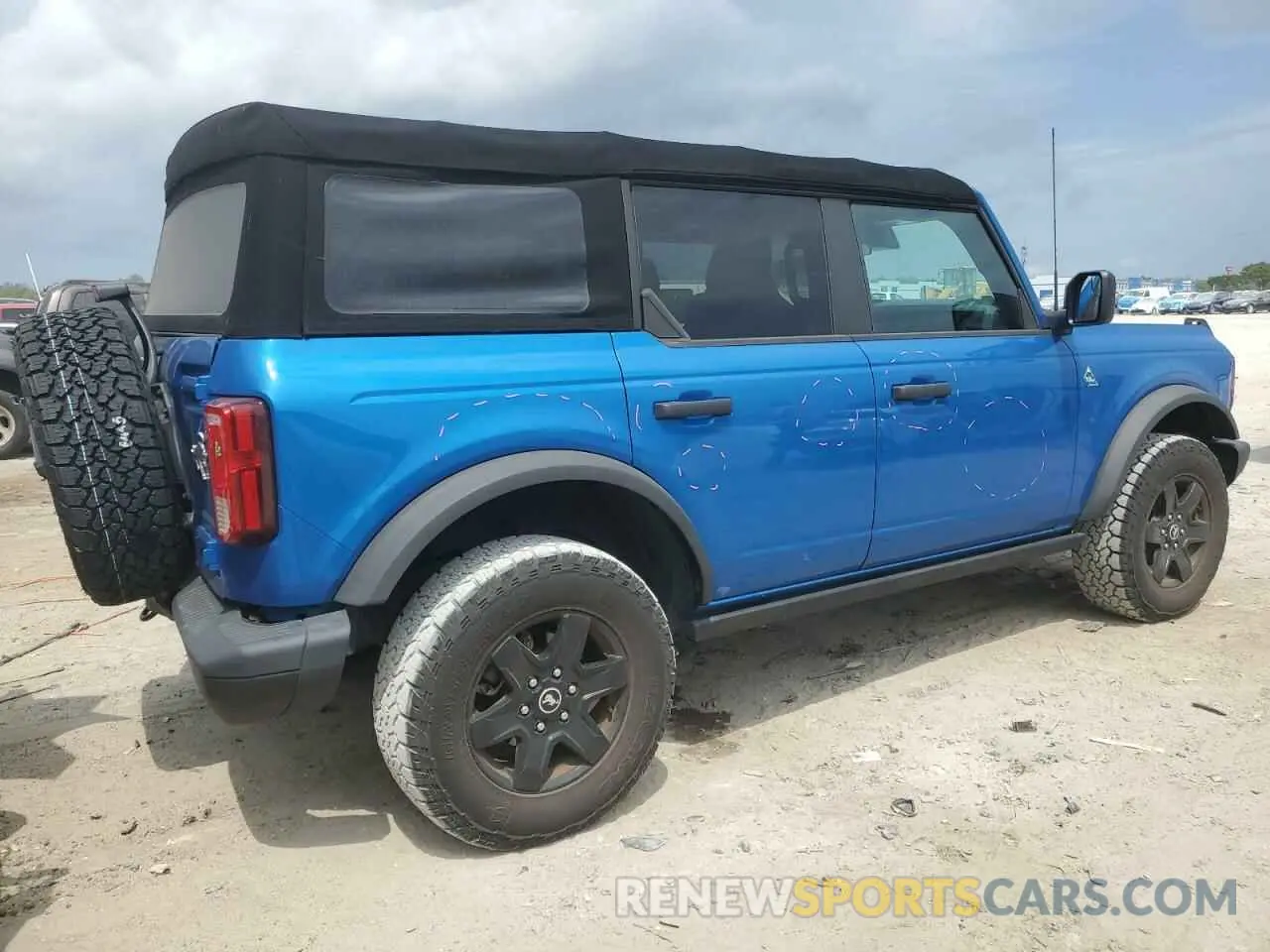 3 Photograph of a damaged car 1FMDE5DH1PLA85211 FORD BRONCO 2023
