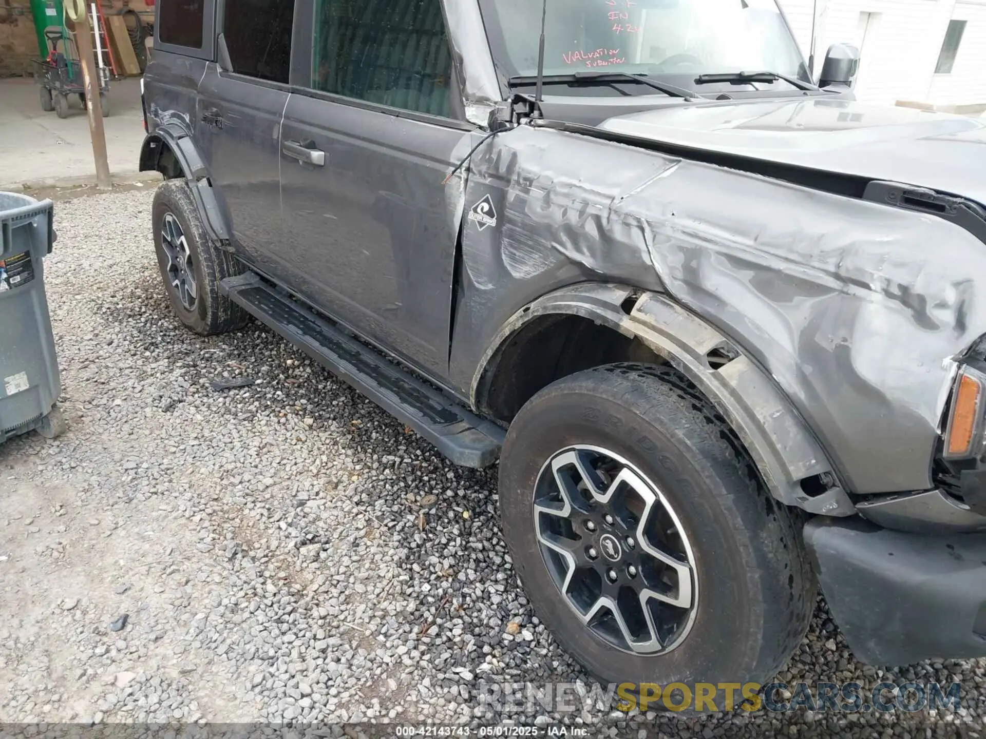 6 Фотография поврежденного автомобиля 1FMDE5DH4PLB10733 FORD BRONCO 2023