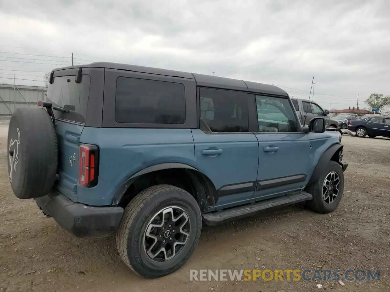 3 Фотография поврежденного автомобиля 1FMEE5BP0PLA97607 FORD BRONCO 2023