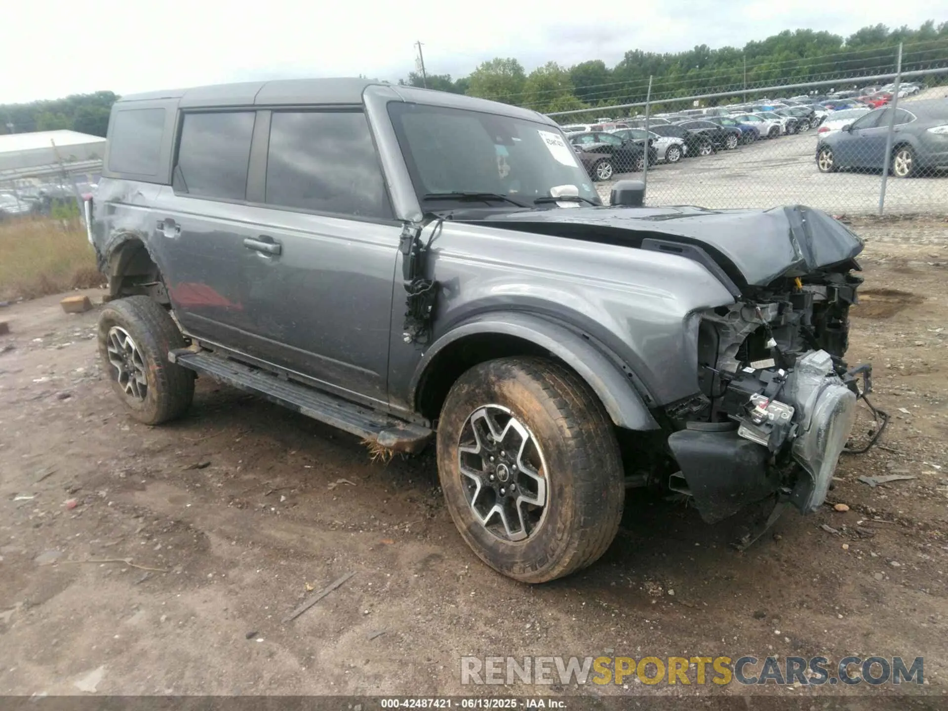 1 Photograph of a damaged car 1FMEE5BP0PLB18858 FORD BRONCO 2023