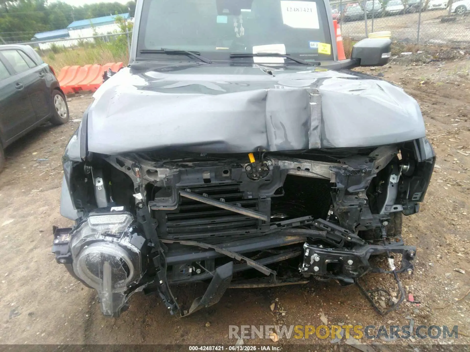 6 Photograph of a damaged car 1FMEE5BP0PLB18858 FORD BRONCO 2023