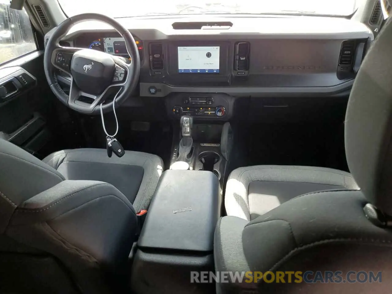 8 Фотография поврежденного автомобиля 1FMEE5BP1PLB15340 FORD BRONCO 2023