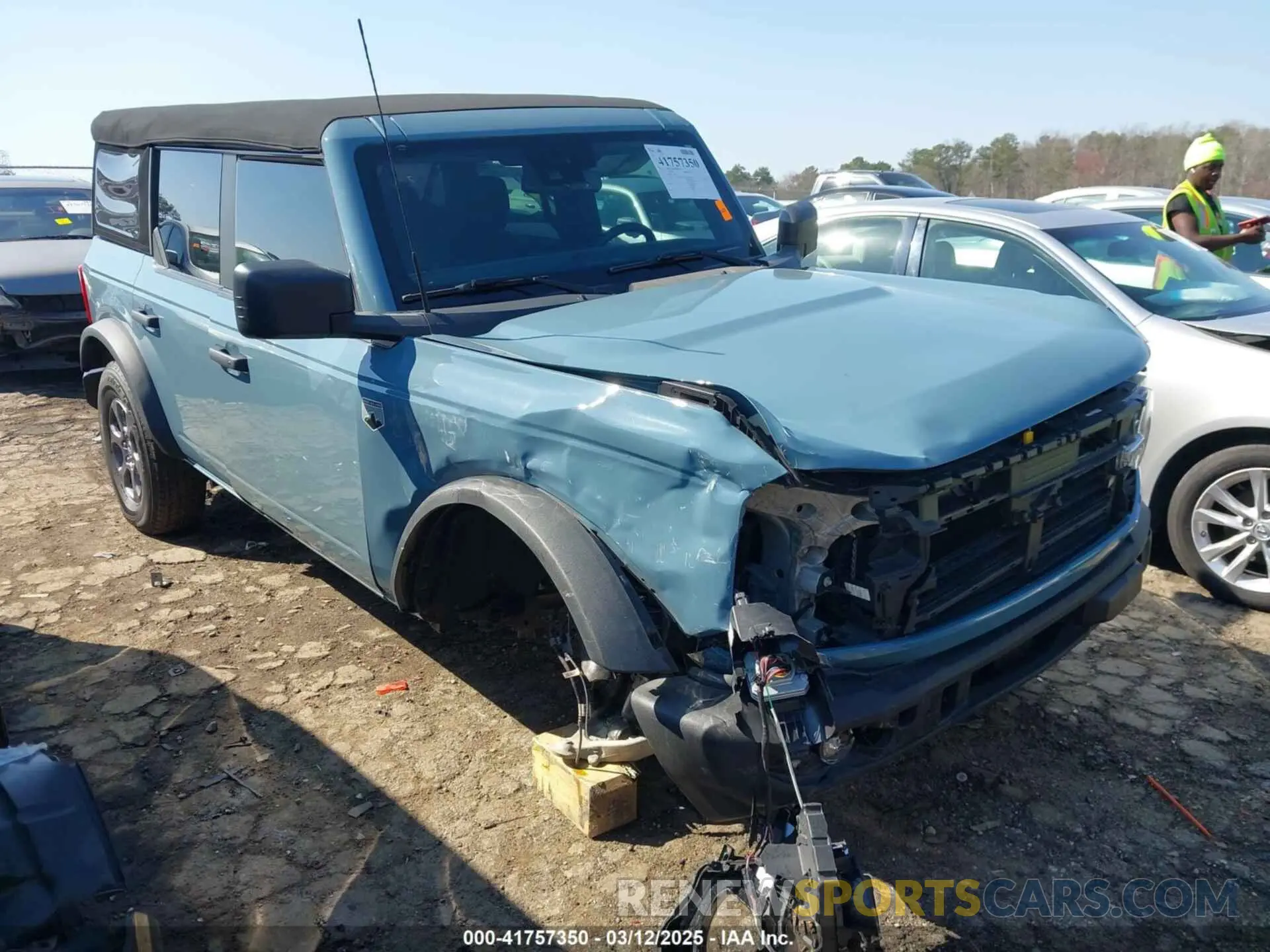 1 Photograph of a damaged car 1FMEE5BP4PLA98386 FORD BRONCO 2023