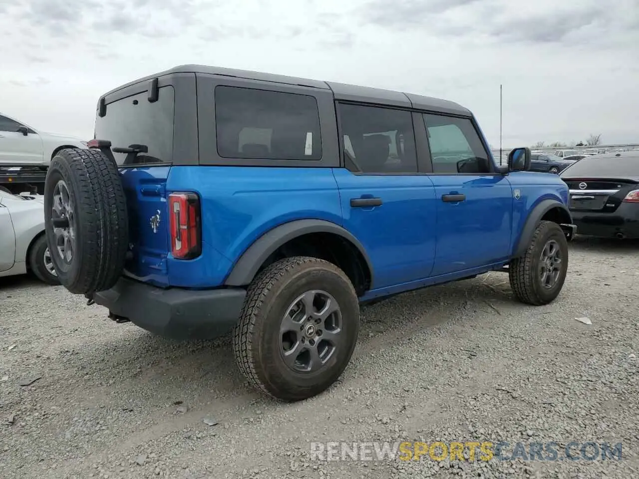 3 Фотография поврежденного автомобиля 1FMEE5BP5PLB60216 FORD BRONCO 2023