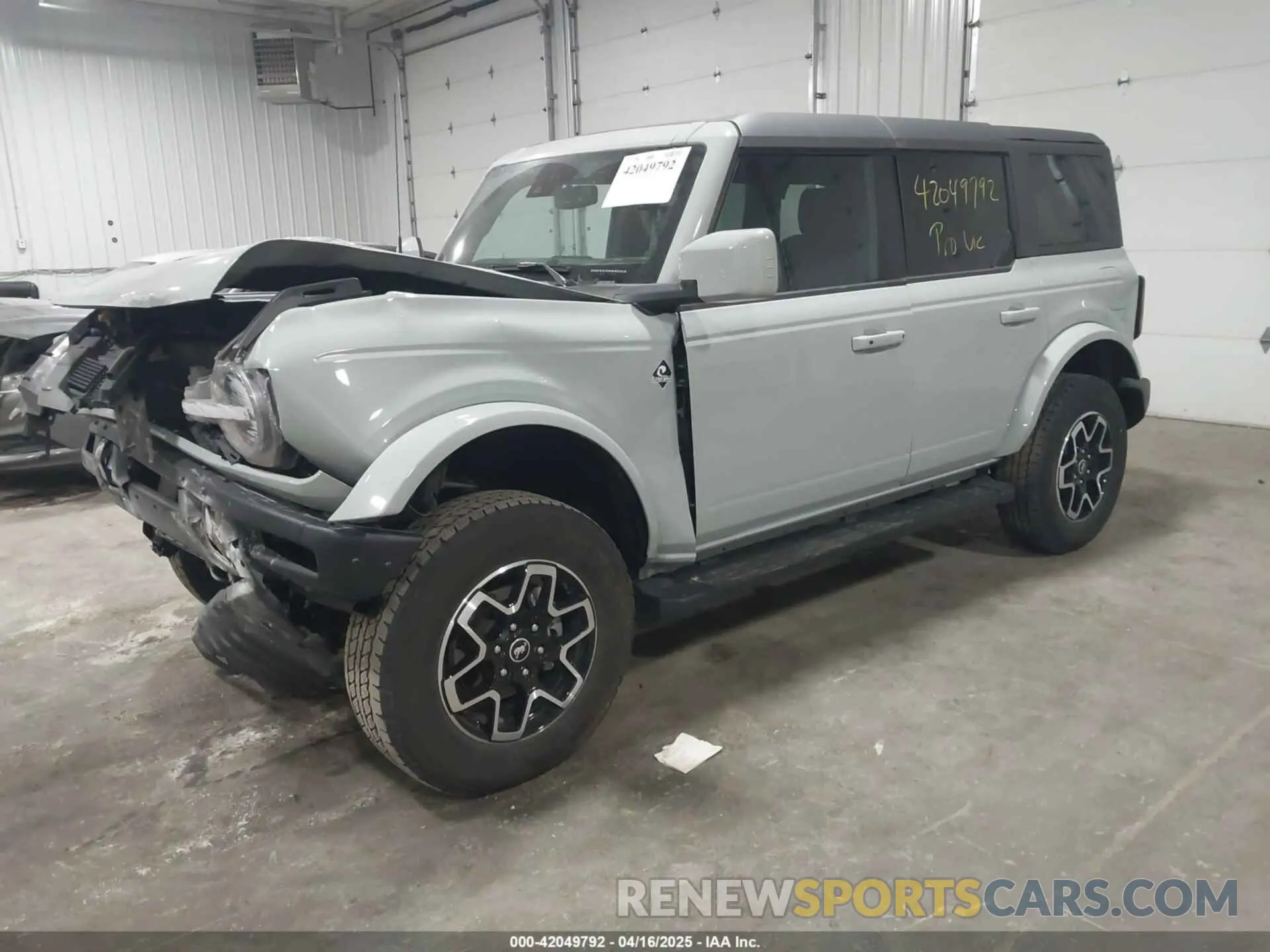 2 Фотография поврежденного автомобиля 1FMEE5BP7PLC09674 FORD BRONCO 2023