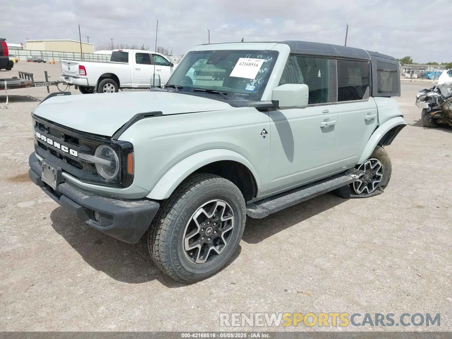 2 Фотография поврежденного автомобиля 1FMEE5BP9PLA97587 FORD BRONCO 2023
