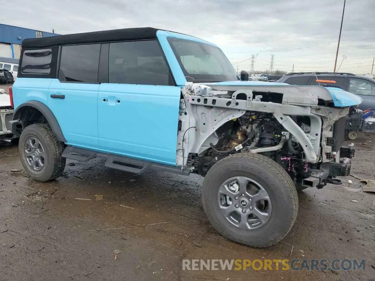 4 Photograph of a damaged car 1FMEE5BP9PLB15828 FORD BRONCO 2023
