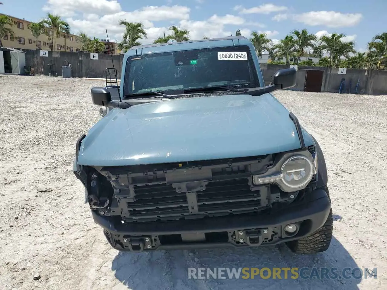 5 Photograph of a damaged car 1FMEE5DH5PLC11980 FORD BRONCO 2023