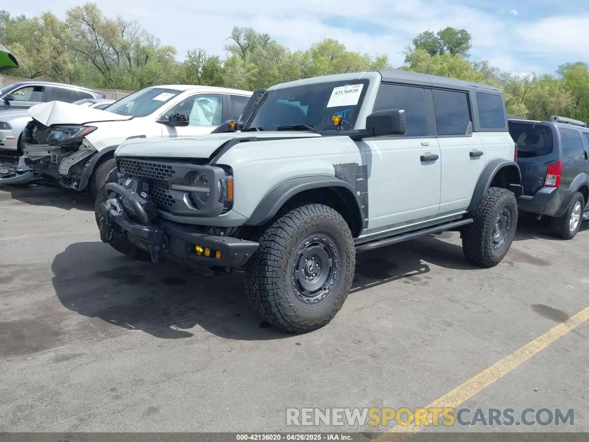 2 Фотография поврежденного автомобиля 1FMEE5DHXPLB22549 FORD BRONCO 2023