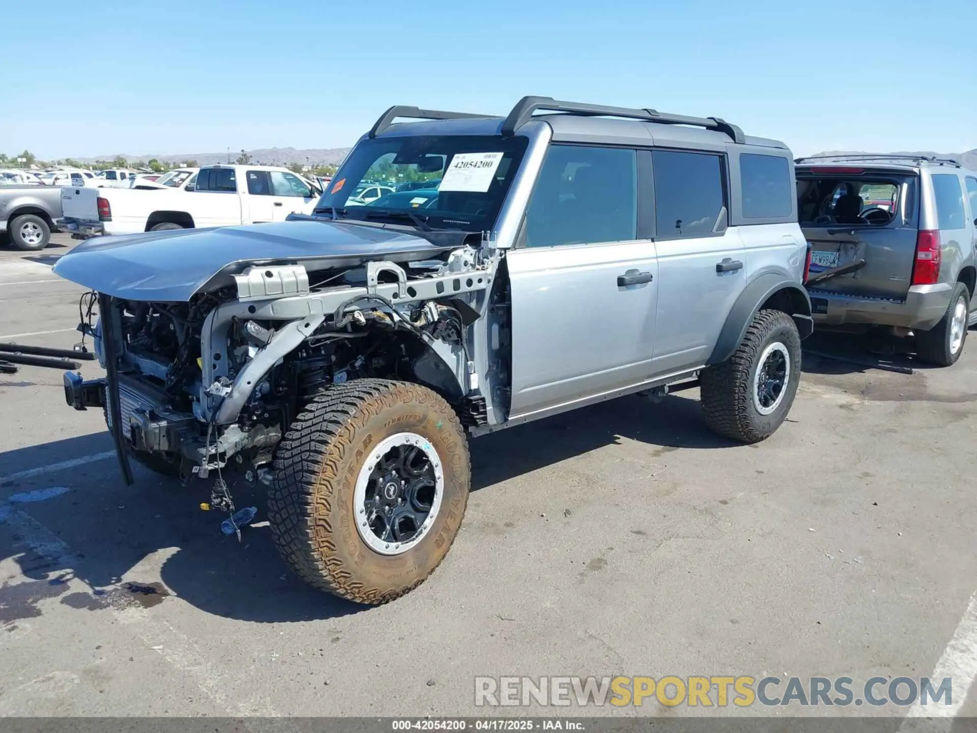 2 Photograph of a damaged car 1FMEE5DHXPLB80726 FORD BRONCO 2023
