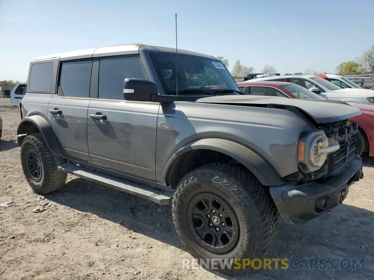 4 Фотография поврежденного автомобиля 1FMEE5DP0PLB11325 FORD BRONCO 2023
