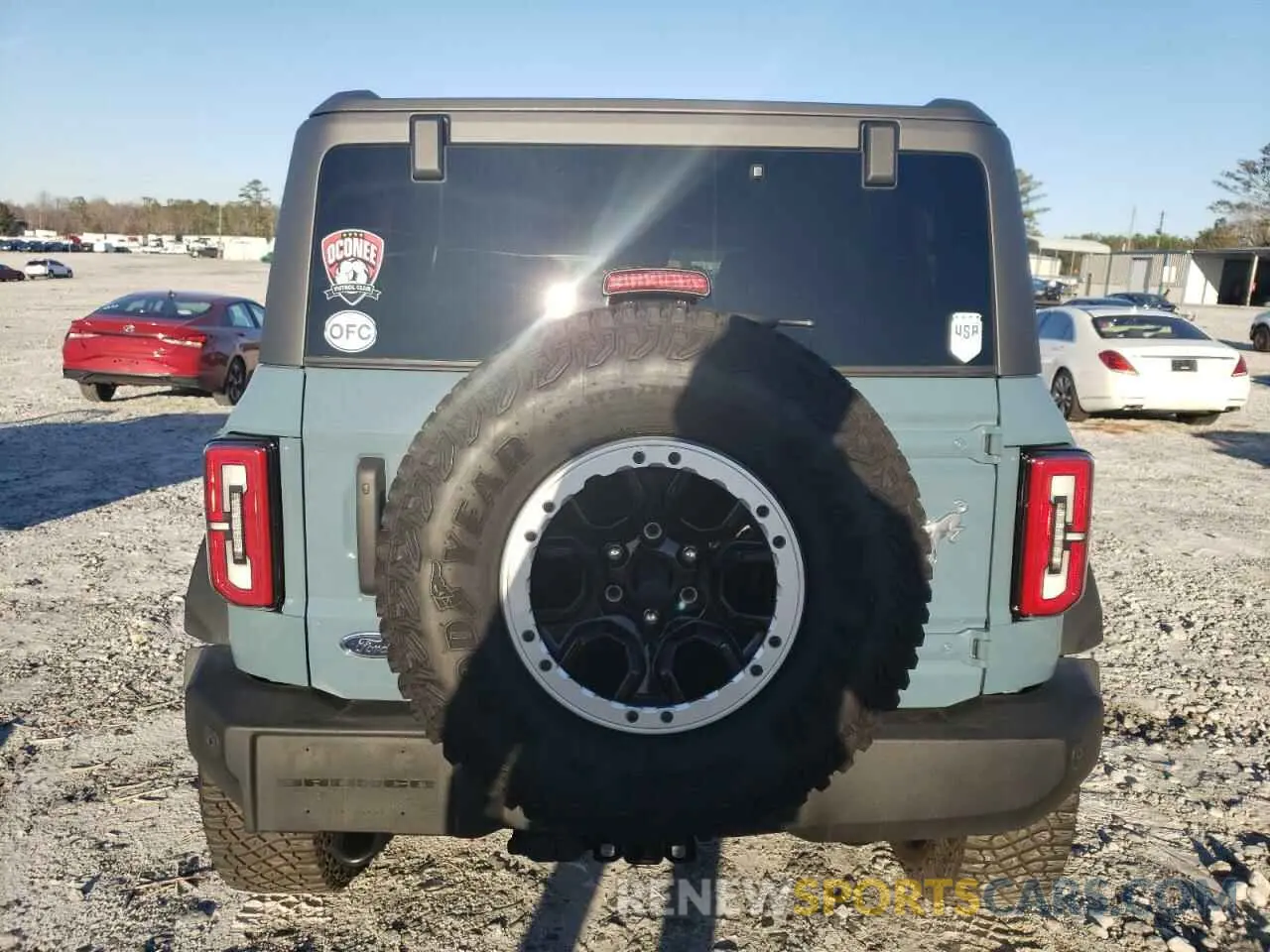 6 Photograph of a damaged car 1FMEE5DP0PLB15763 FORD BRONCO 2023