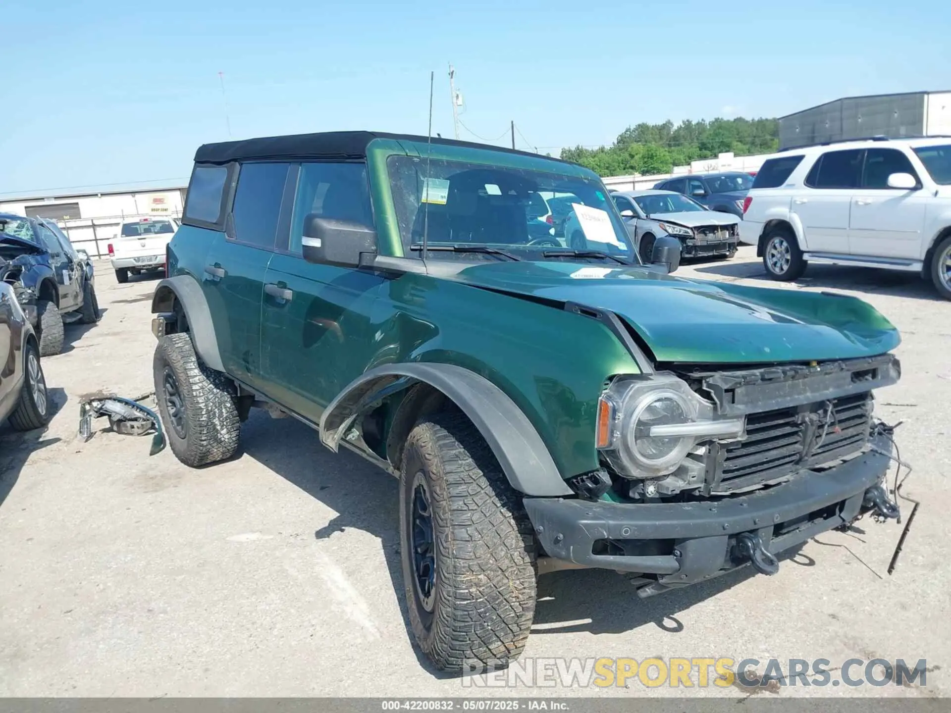 1 Фотография поврежденного автомобиля 1FMEE5DP0PLB60332 FORD BRONCO 2023