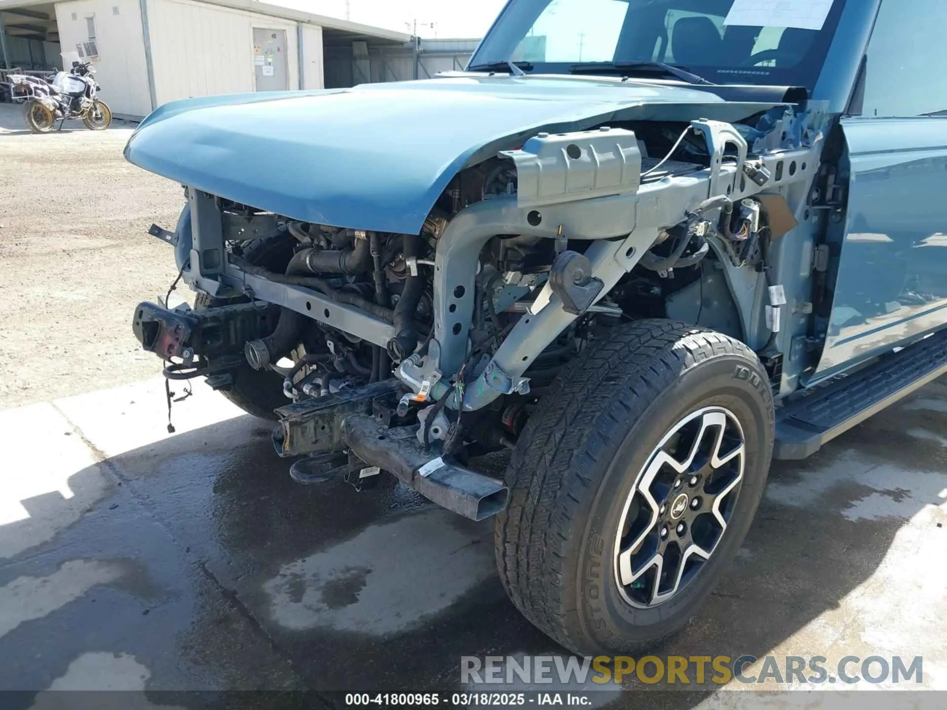 6 Photograph of a damaged car 1FMEE5DP0PLC07598 FORD BRONCO 2023