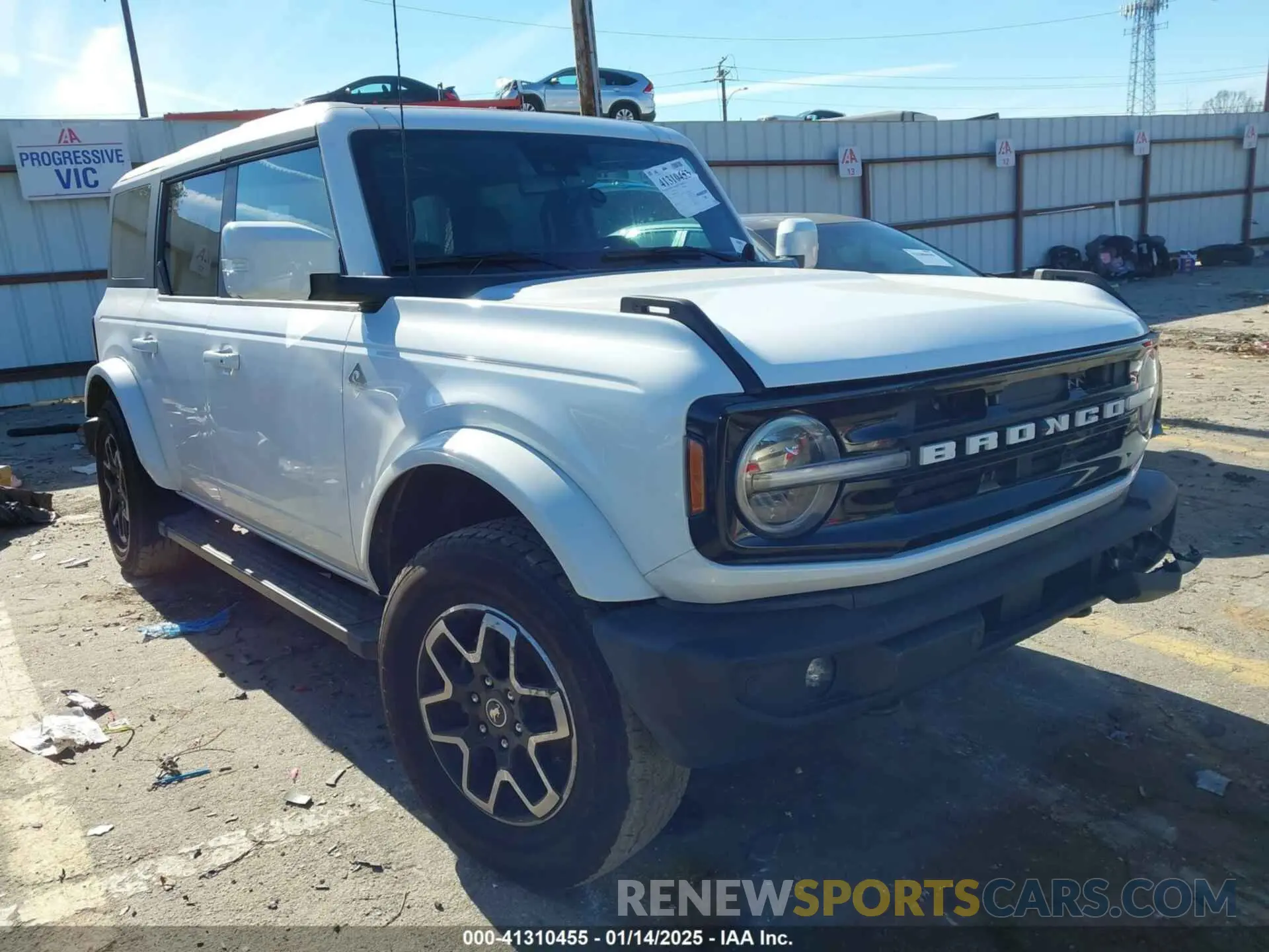 1 Photograph of a damaged car 1FMEE5DP0PLC16138 FORD BRONCO 2023