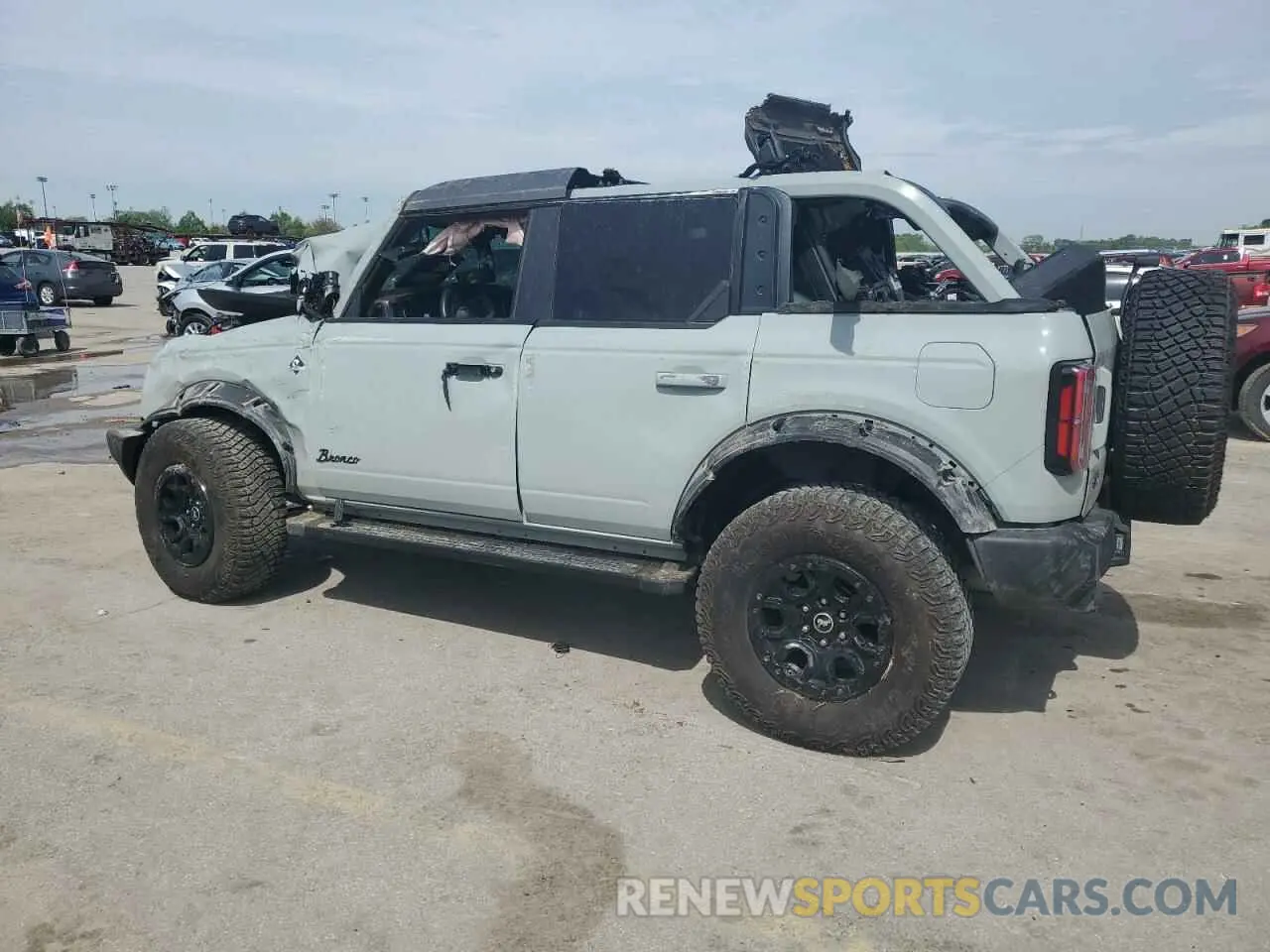 2 Photograph of a damaged car 1FMEE5DP1PLB38727 FORD BRONCO 2023