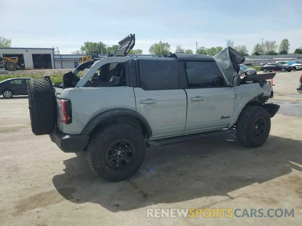 3 Photograph of a damaged car 1FMEE5DP1PLB38727 FORD BRONCO 2023