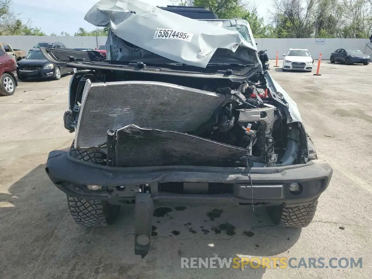 5 Photograph of a damaged car 1FMEE5DP1PLB38727 FORD BRONCO 2023