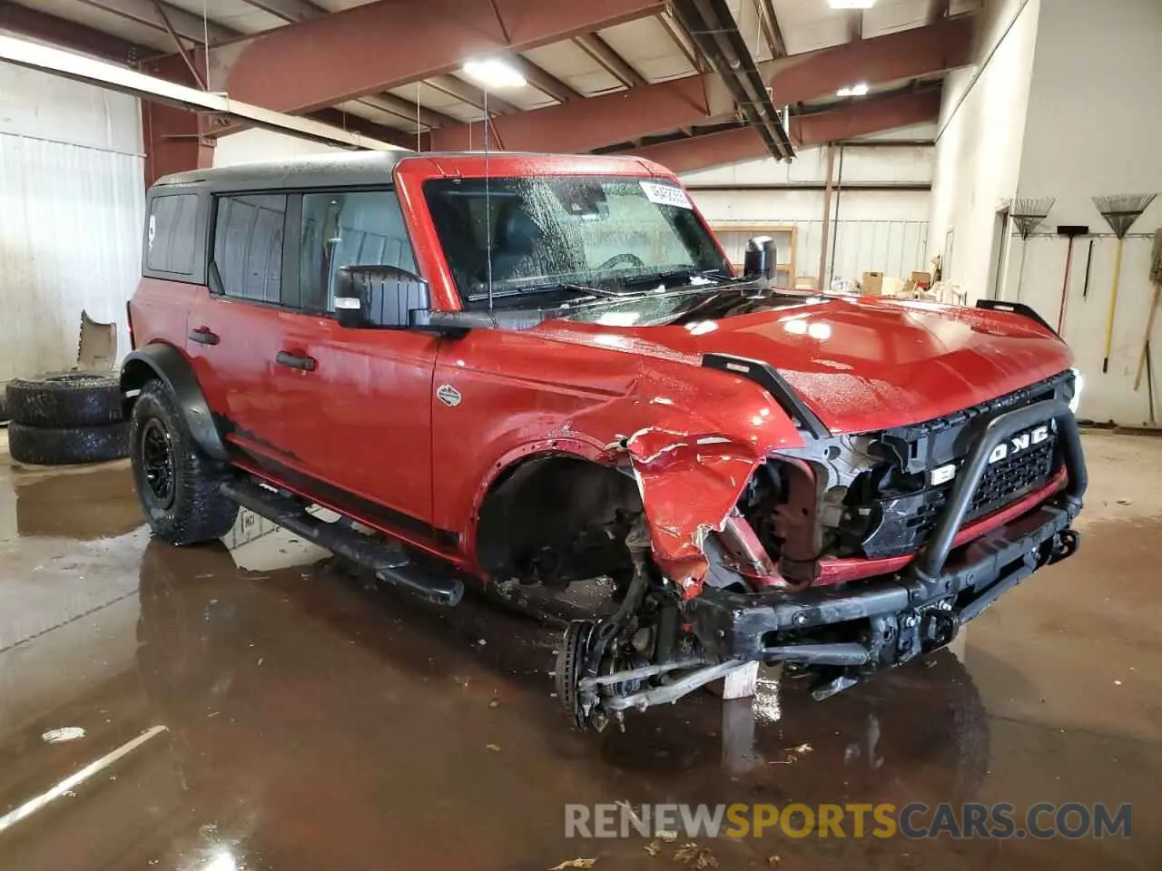 4 Photograph of a damaged car 1FMEE5DP1PLB74756 FORD BRONCO 2023