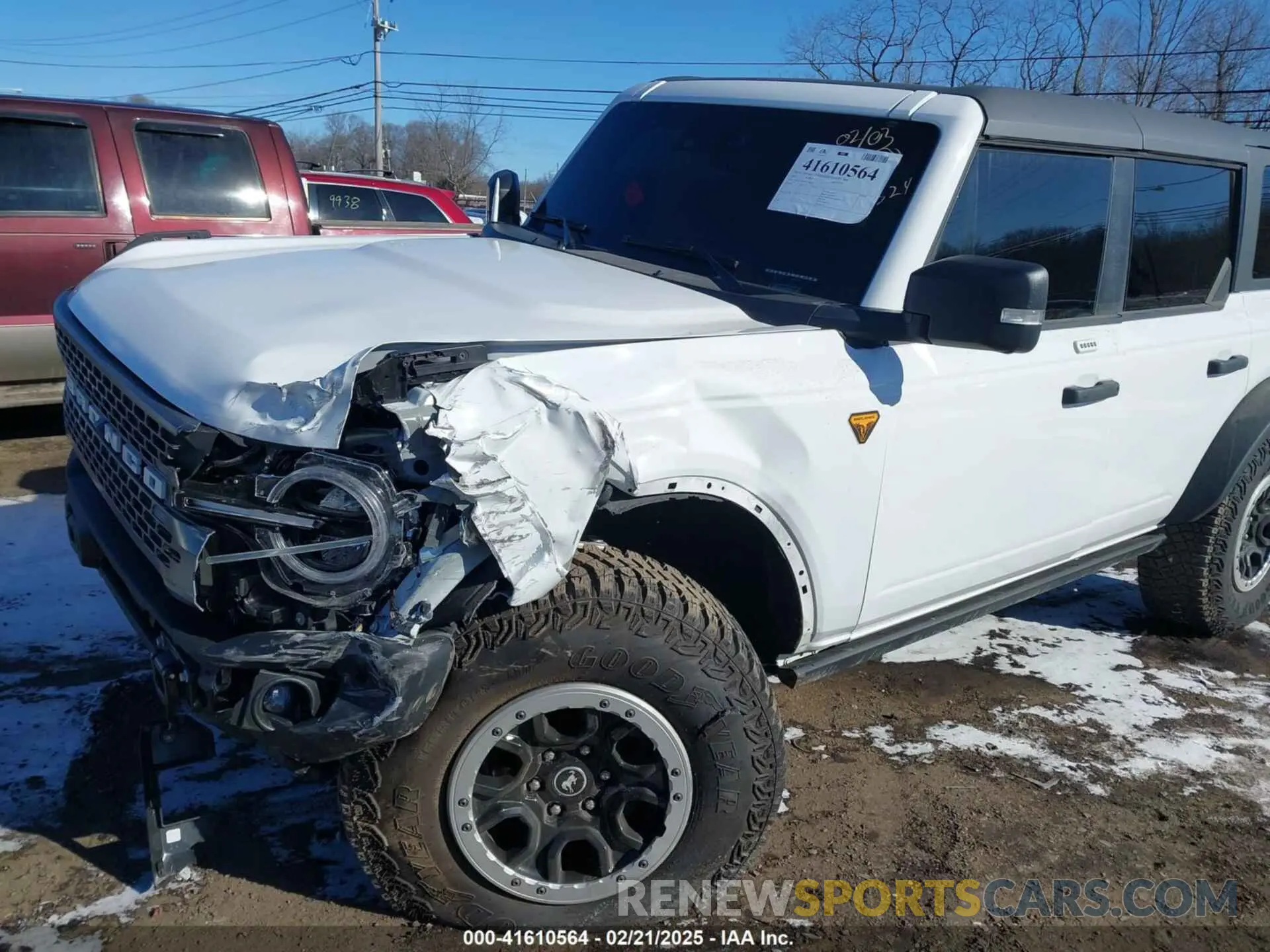 6 Фотография поврежденного автомобиля 1FMEE5DP1PLC08565 FORD BRONCO 2023
