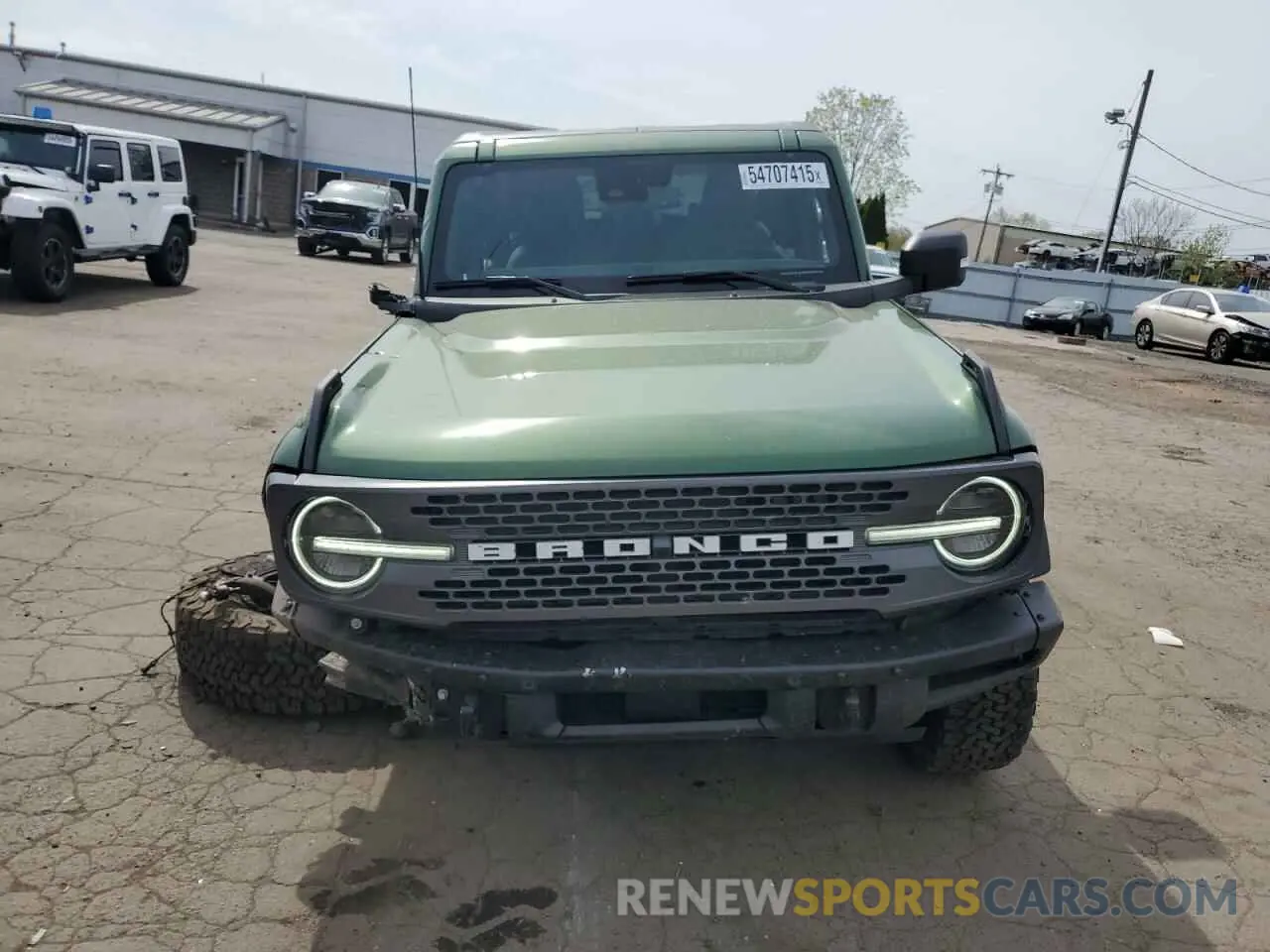 5 Photograph of a damaged car 1FMEE5DP2PLB22598 FORD BRONCO 2023