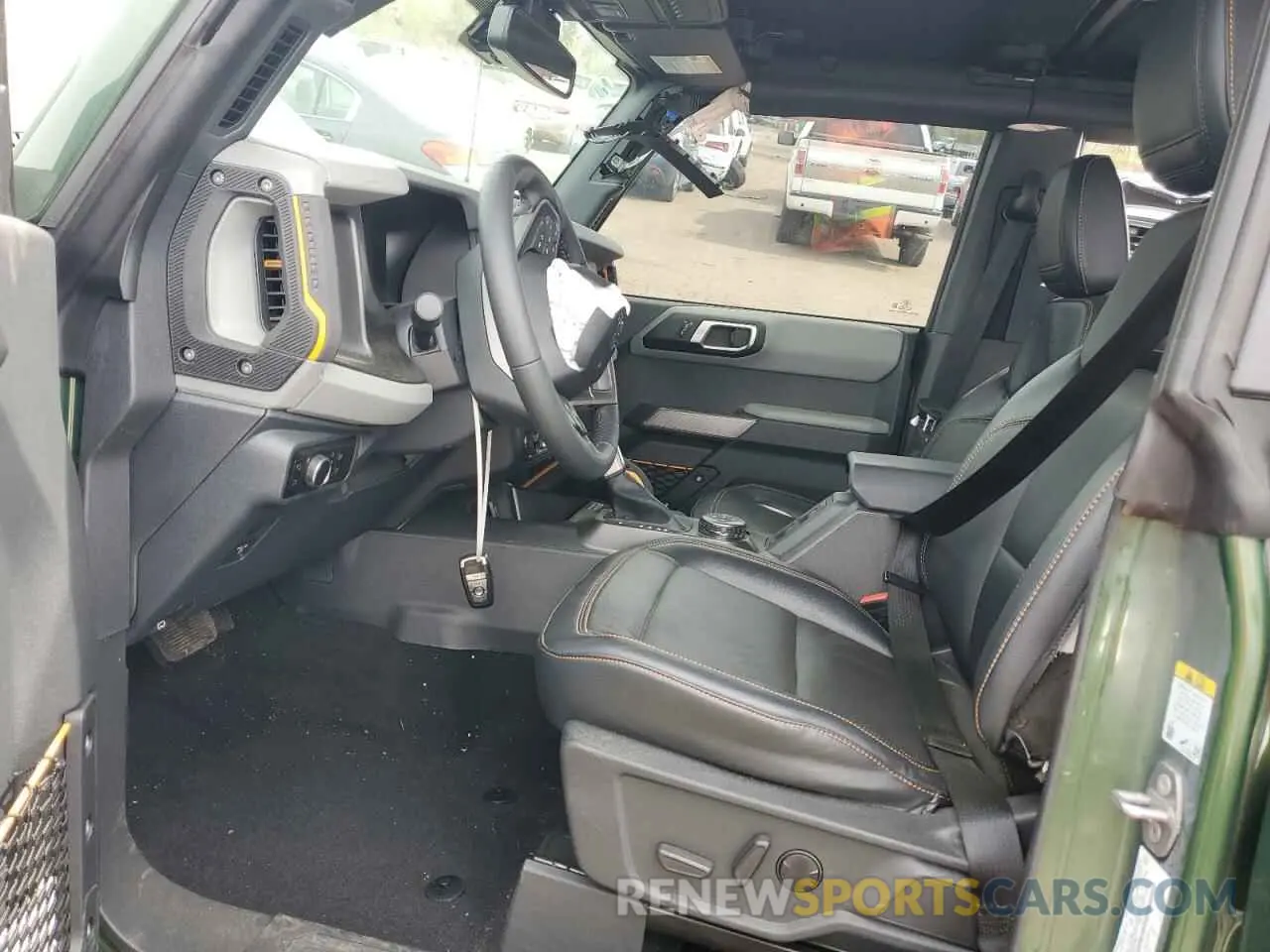 7 Photograph of a damaged car 1FMEE5DP2PLB22598 FORD BRONCO 2023