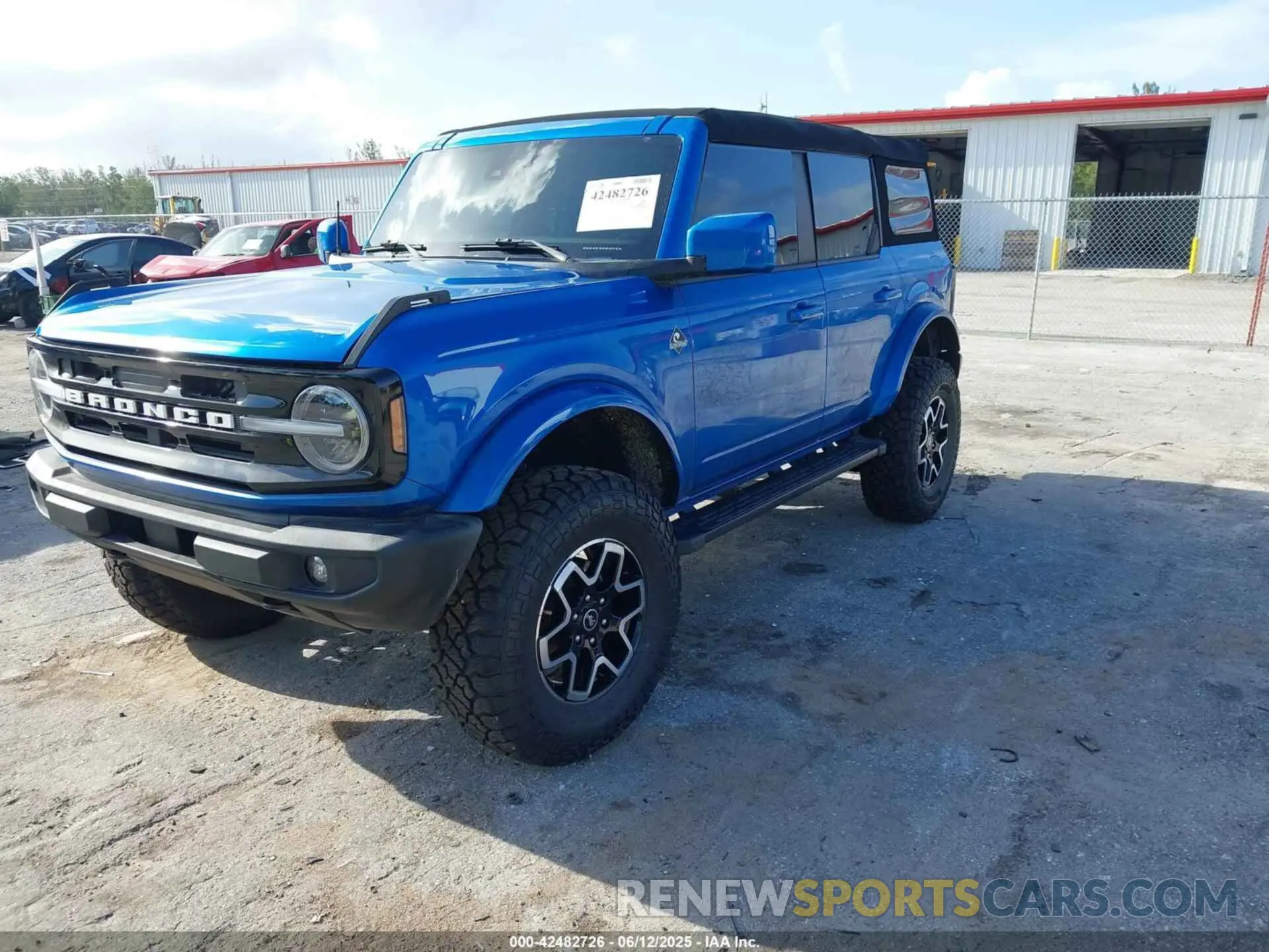 2 Photograph of a damaged car 1FMEE5DP3PLB07592 FORD BRONCO 2023