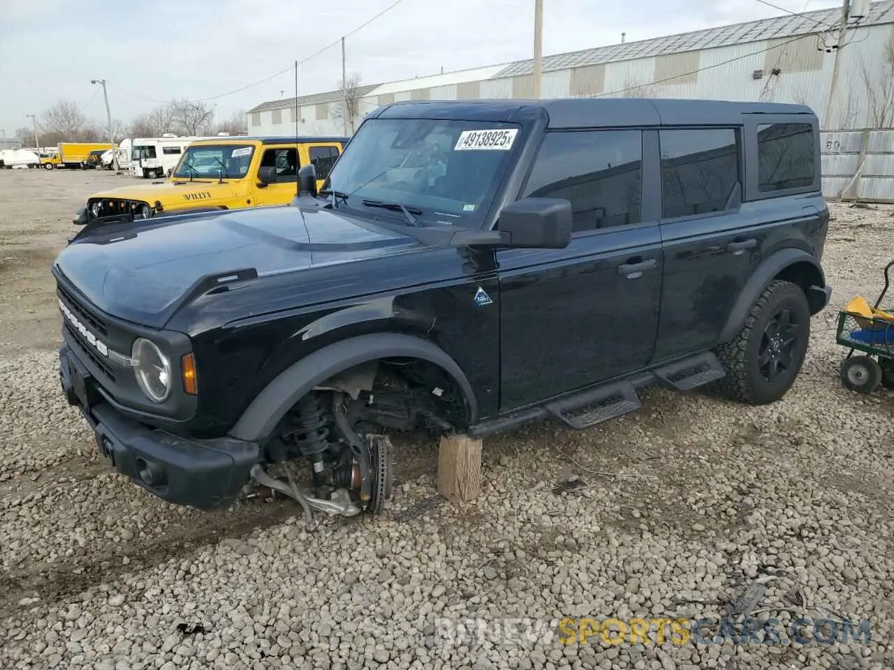1 Photograph of a damaged car 1FMEE5DP3PLB85161 FORD BRONCO 2023