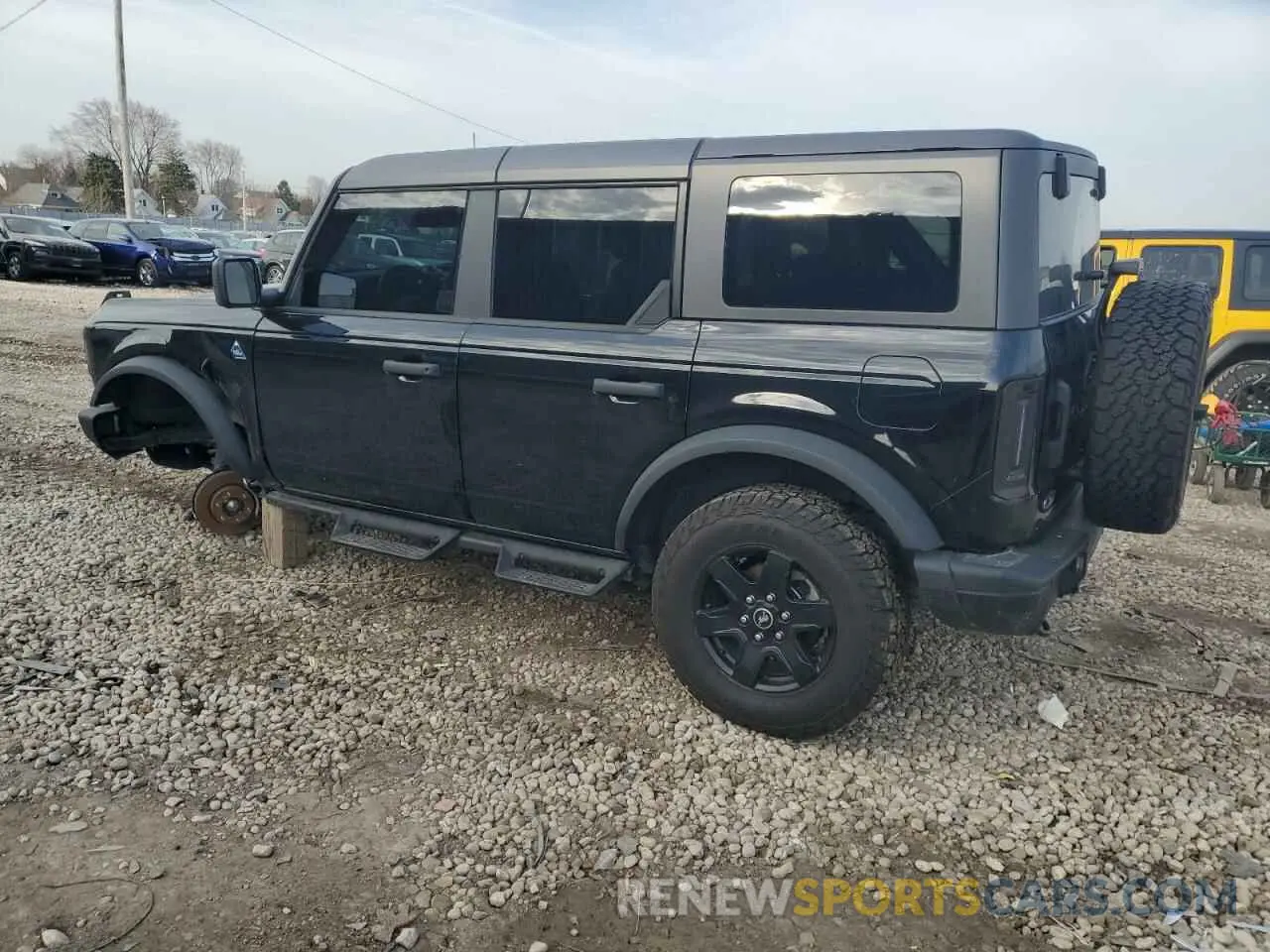 2 Photograph of a damaged car 1FMEE5DP3PLB85161 FORD BRONCO 2023