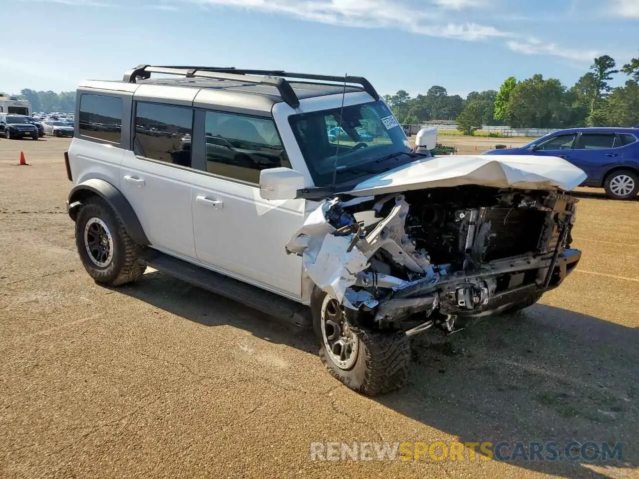 4 Photograph of a damaged car 1FMEE5DP4PLA96702 FORD BRONCO 2023