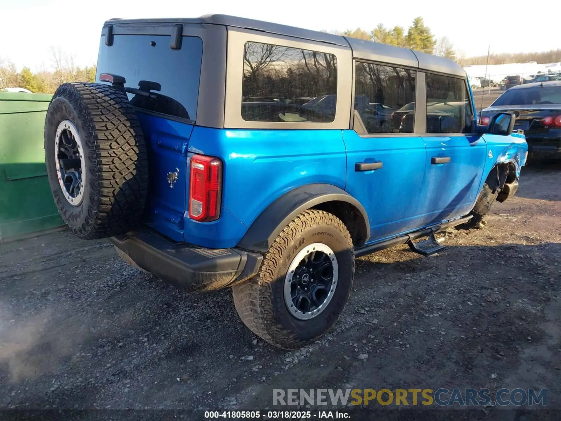 4 Фотография поврежденного автомобиля 1FMEE5DP4PLB96024 FORD BRONCO 2023