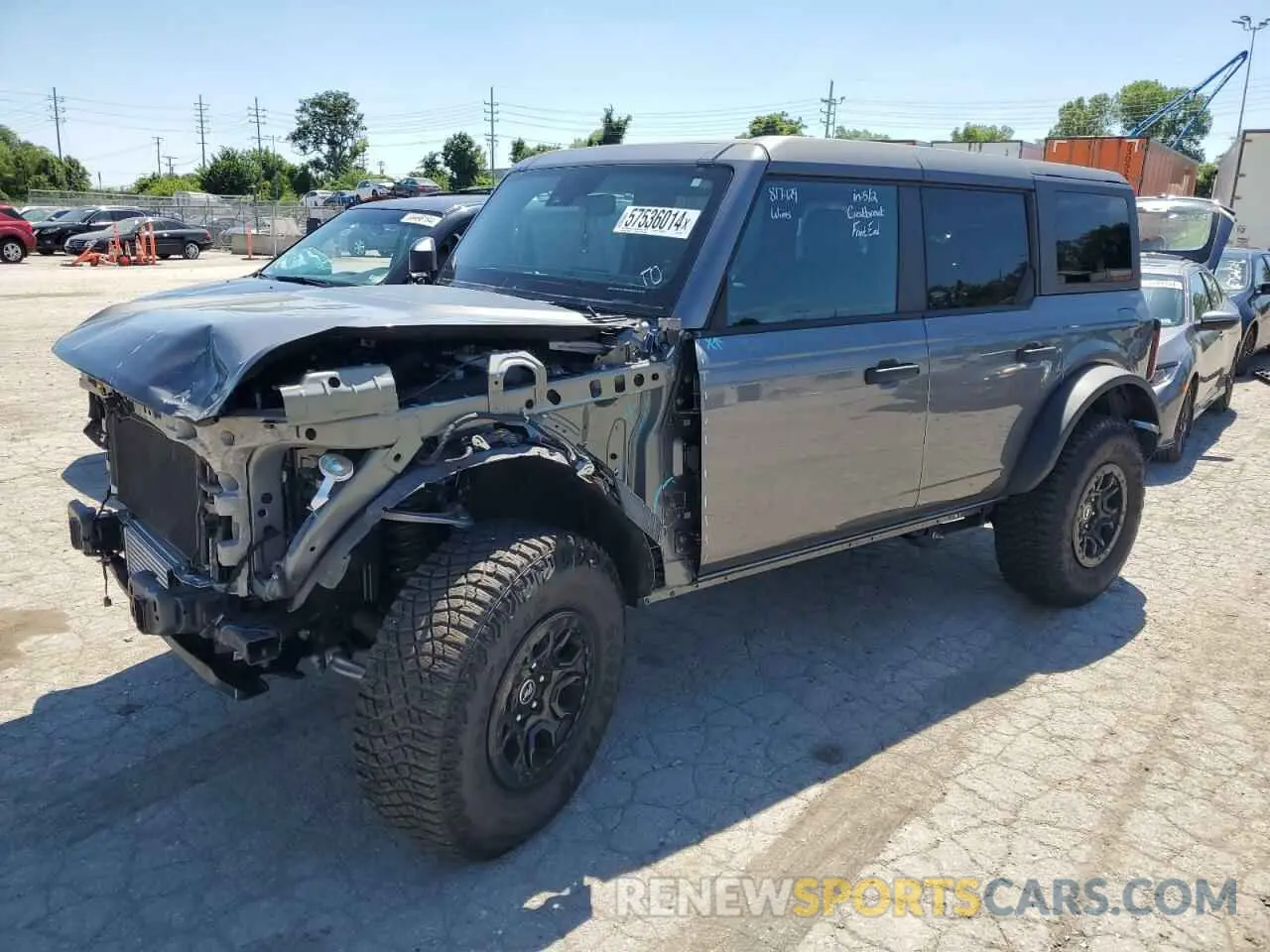 1 Фотография поврежденного автомобиля 1FMEE5DP6PLB66975 FORD BRONCO 2023