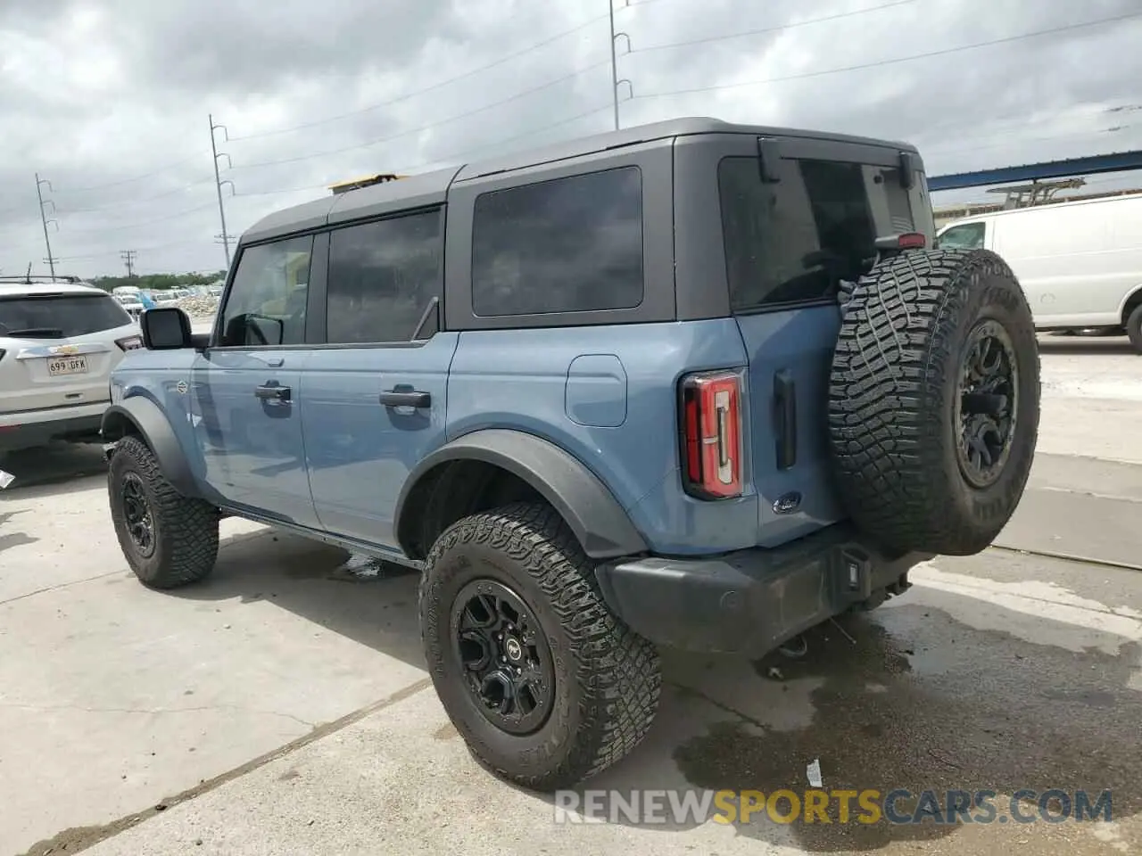 2 Фотография поврежденного автомобиля 1FMEE5DP7PLB44371 FORD BRONCO 2023