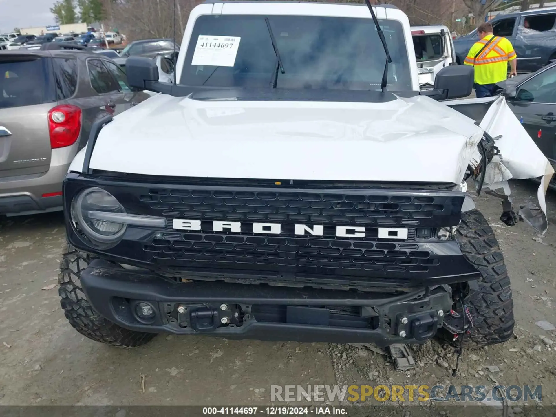 11 Фотография поврежденного автомобиля 1FMEE5DP7PLB52177 FORD BRONCO 2023